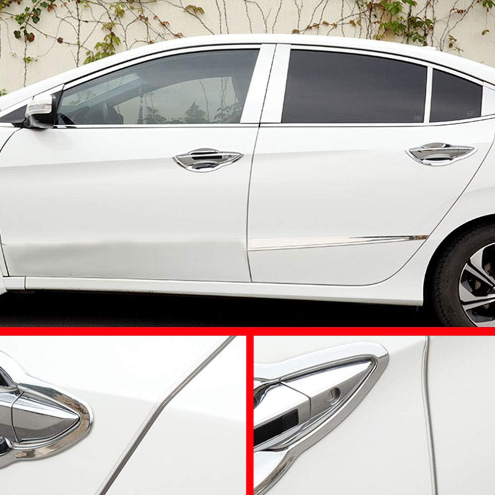 Esupport 16Ft 5M U Shape Car Door Moulding Rubber Scratch Protector Strip Edge Guard Trim Seal Gray