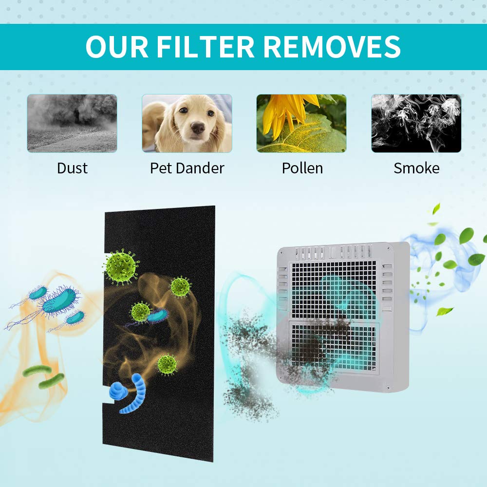 Bougerv 4 Pack Rv A/C Filters Replacement Rv Air Conditioner Filter 14' X7-1/2 Rv Accessories