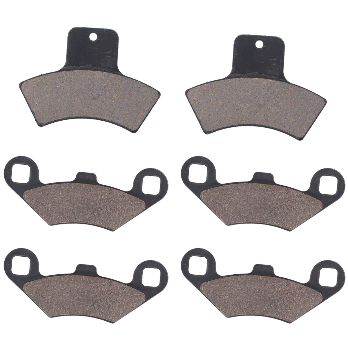 Motoku Front & Rear Brake Pads For Sportsman 500 4X4 Ho Scrambler 400 Trail Blazer 250