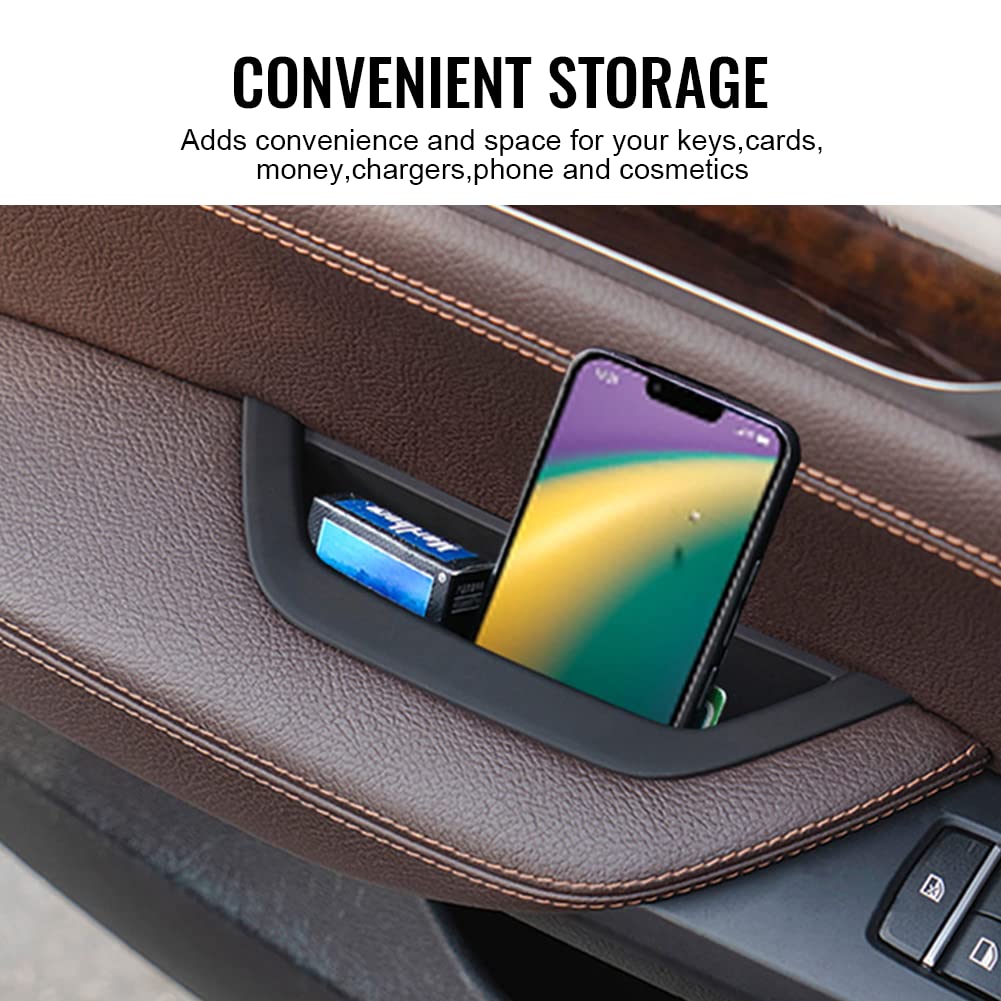 Gzyf Car Auto Interior Inner Door Handle Pull Trim,Driver Side Door Armrest Cover For Bmw X3 X4 F25 F26,For Bmw X3 F25 2010-2016