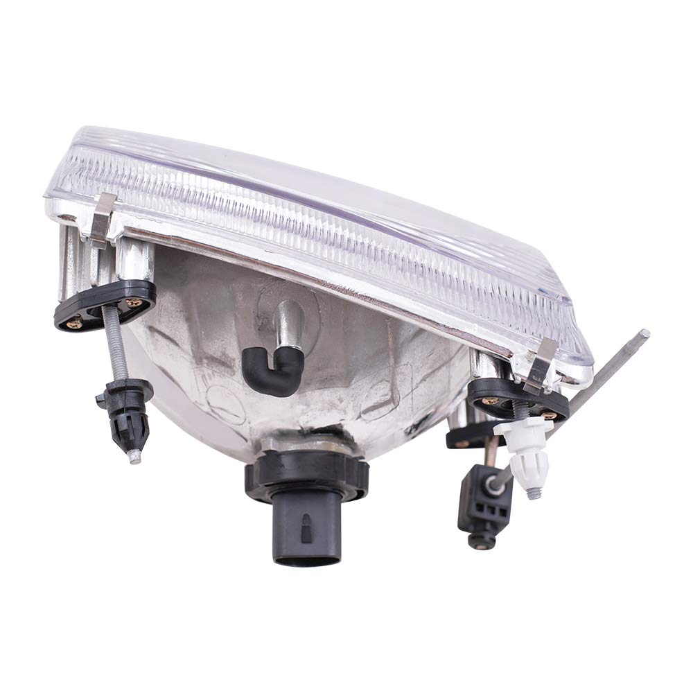 Brock Replacement Driver And Passenger Headlights Headlamps Compatible With 2001-2005 Explorer Sport Trac Pickup Truck 1L5Z 1300