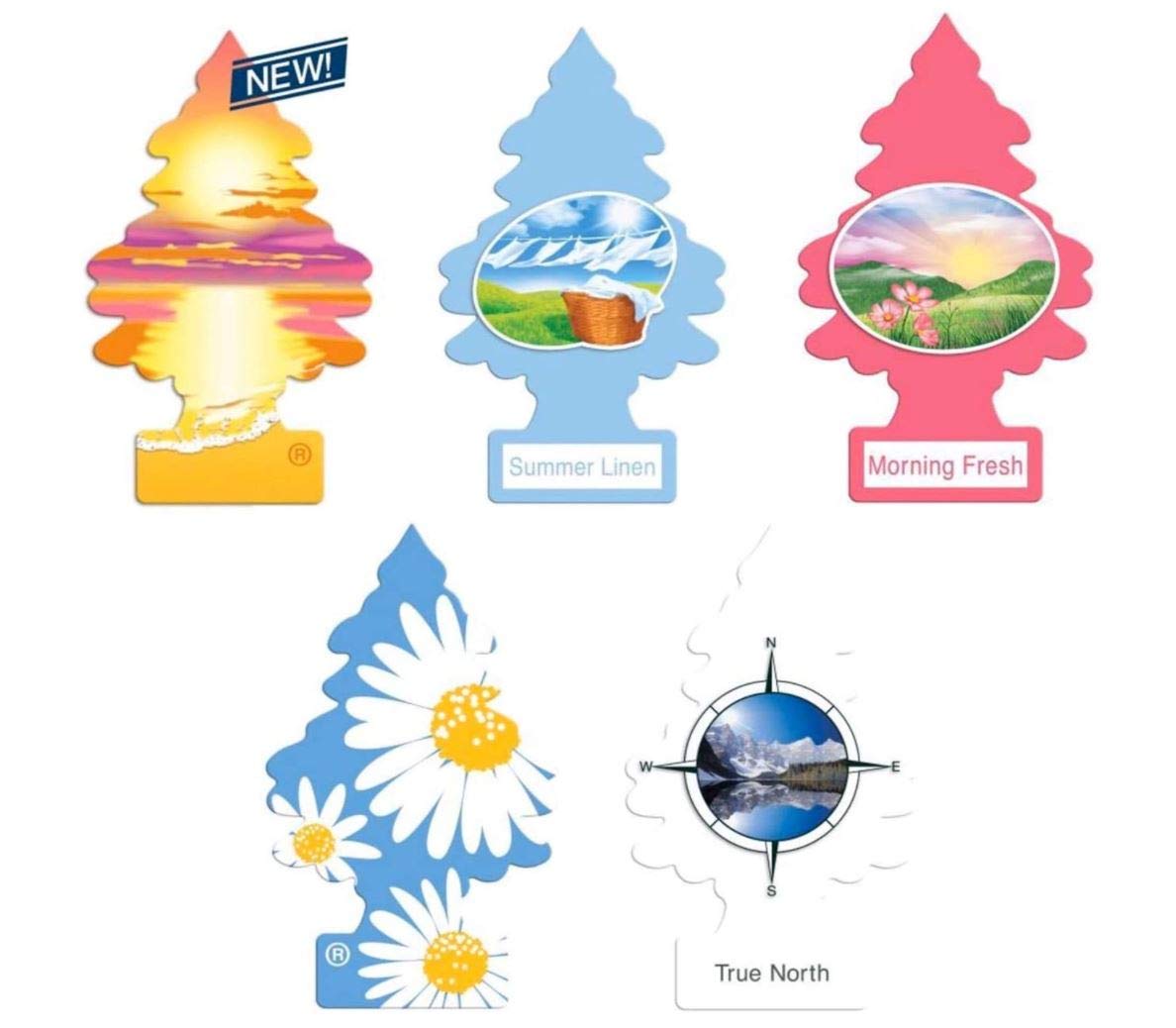 Little Trees Variety Pack (5 Count) The Sweet Outdoors Edition