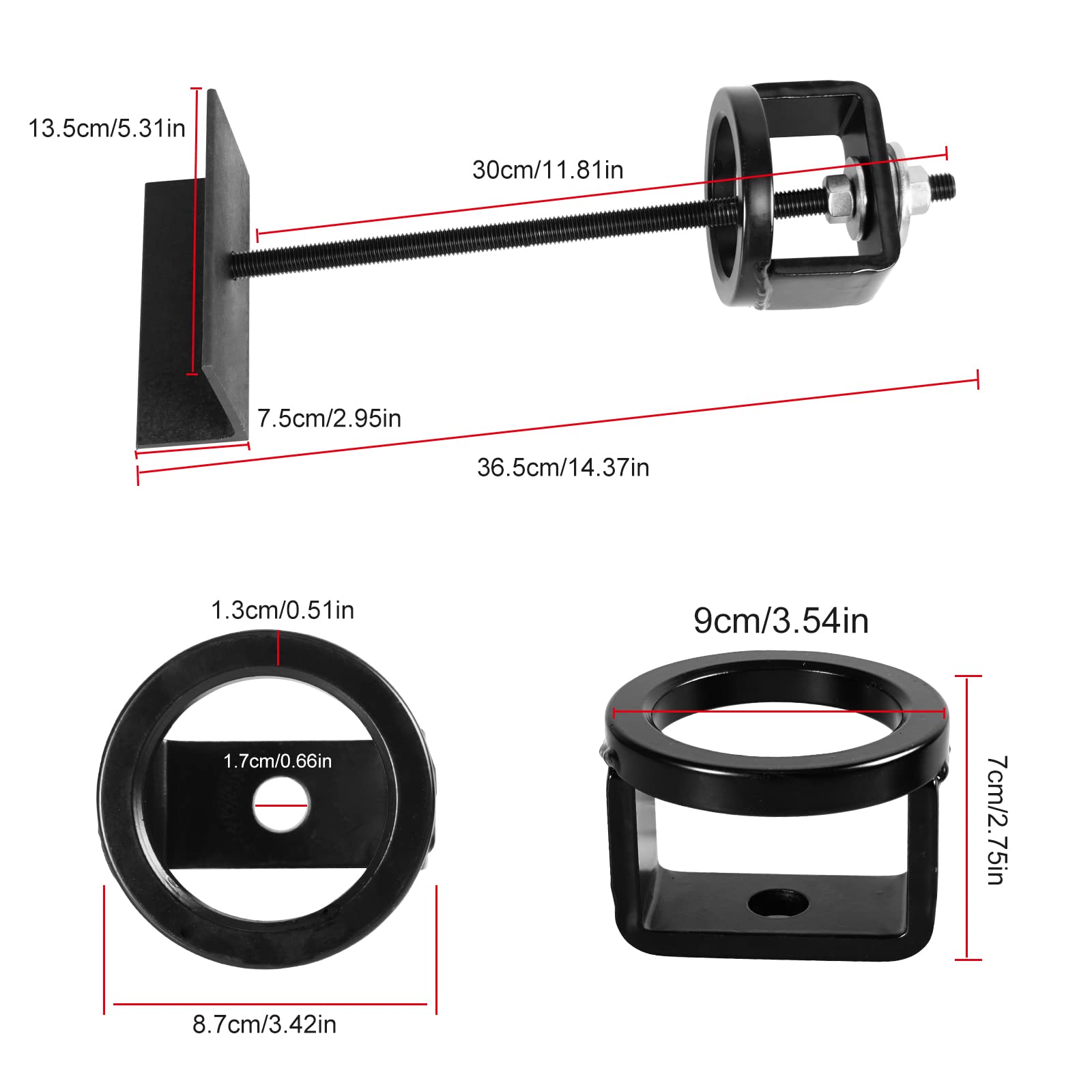 GSTP Clutch Compression Tool Universal for ATV UTV Snowmobile, Compatible with Polaris Kawasaki Kymco Yamaha, Primary/Secondary