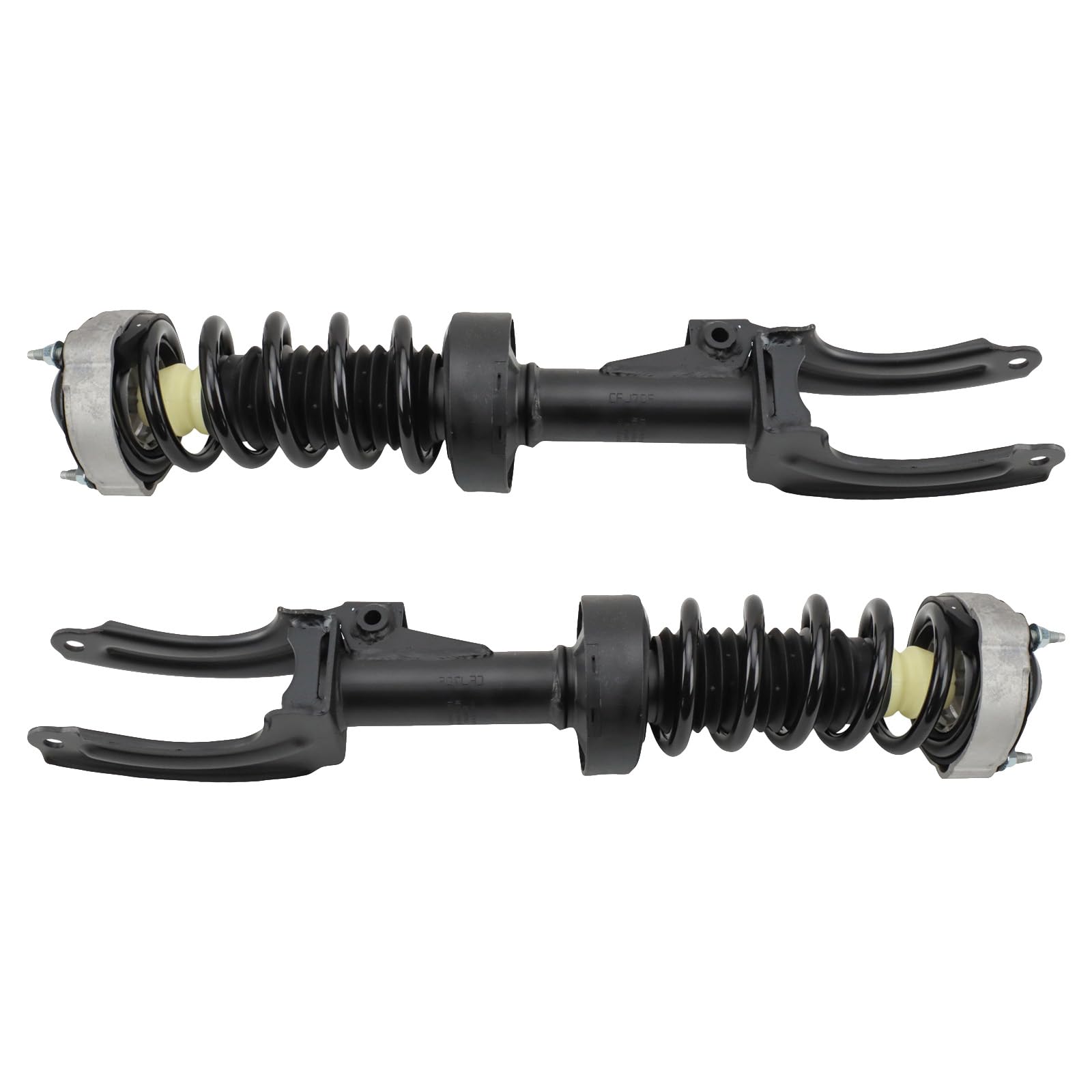 Trq Front Strut & Coil Spring Assembly Set Driver & Passenger Sides Compatible With 11-17 Volkswagen Touareg