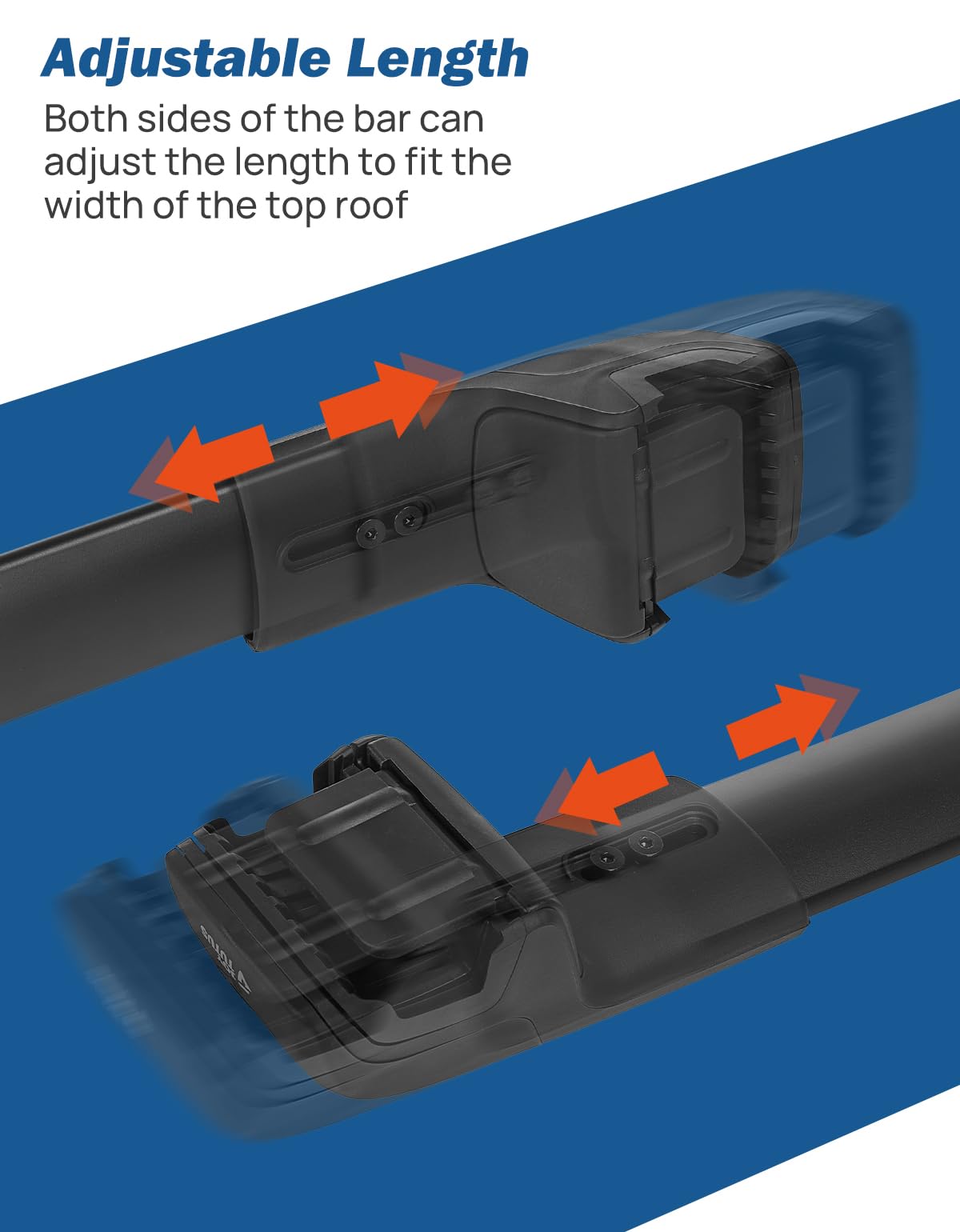 JOYTUTUS Lockable Roof Rack Cross Bars Compatible with Chevy Chevrolet Traverse 2022-2025 Aluminum Anti-Rust Crossbars for Roof