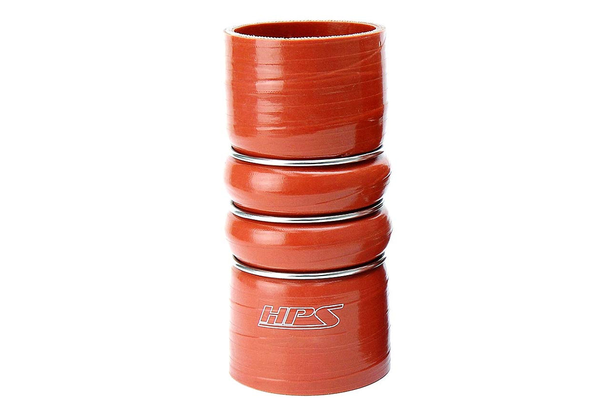 Hps Cac-275-L75-Hot Silicone High Temperature 4-Ply Aramid Reinforced Charge Air Cooler Cac Hose Hot Side, 100 Psi Maximum Press
