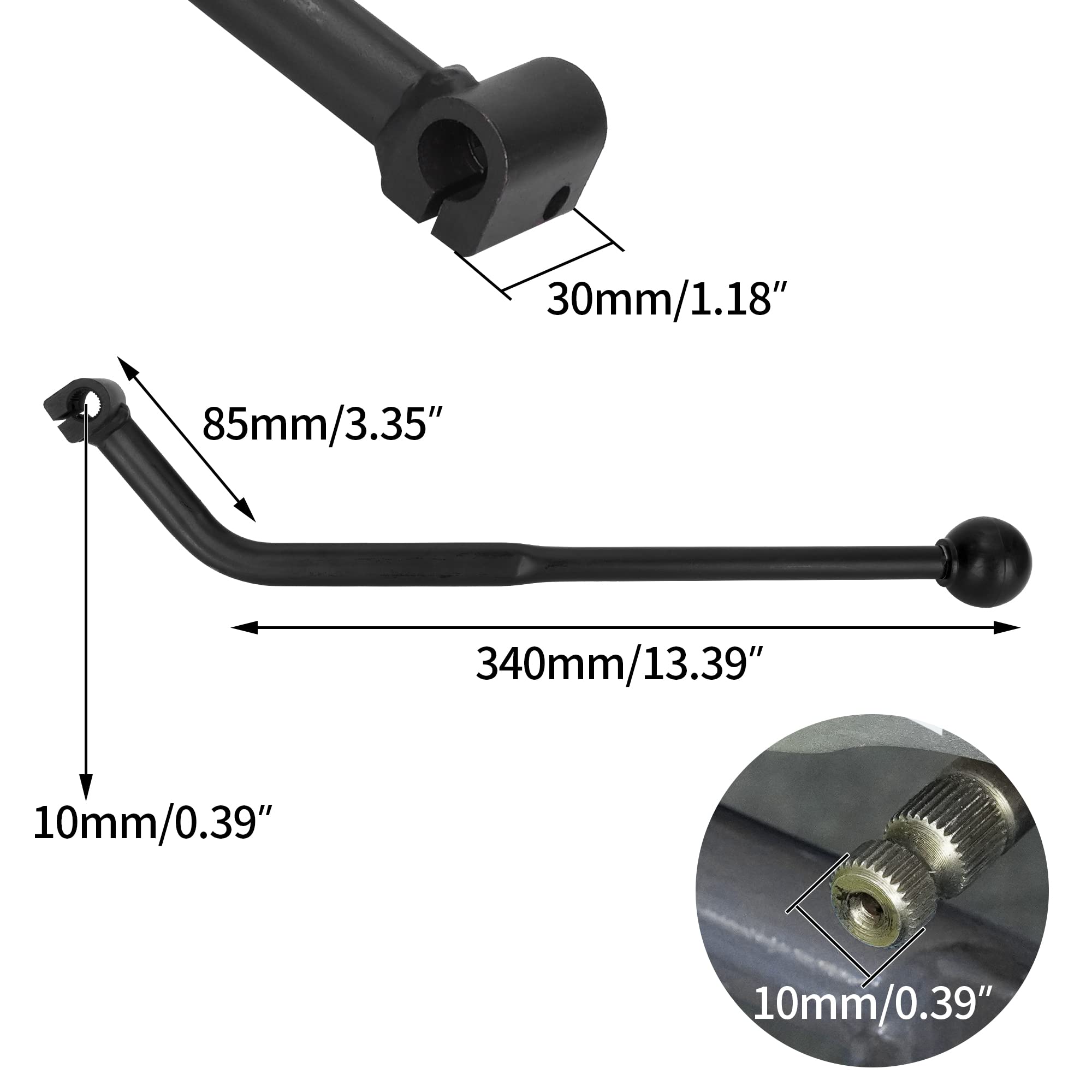 Weiyingsi 135 Degree Universal Atv Hand Gear Shifter Shift Lever For Taotao Sunl Coolster 50Cc 70Cc 90Cc 110Cc 125Cc Motorcycle