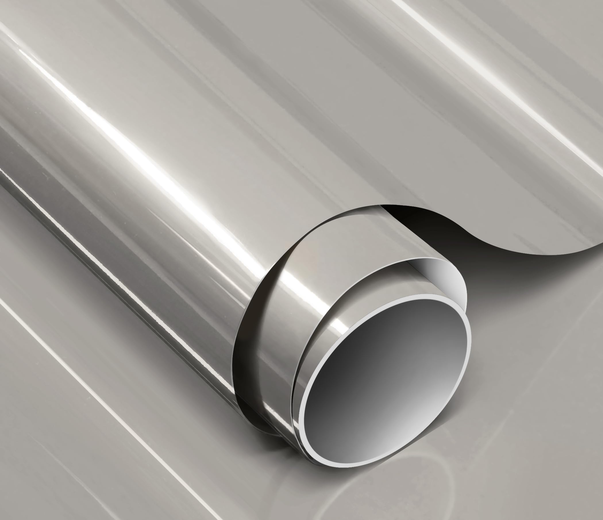 Colorfusion Ppf By Vvivid, Gloss Chalk Grey Dry Apply Ppf Vinyl Car Wrap Roll 10Ft X 5Ft