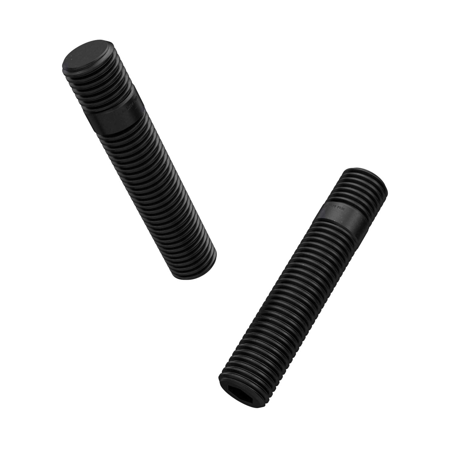 10Pcs Extended Black Wheel Stud Conversion - 12X1.5 To 12X1.5, 95Mm Total Length, 78Mm Shank Length - Compatible With Bmw Vehicl