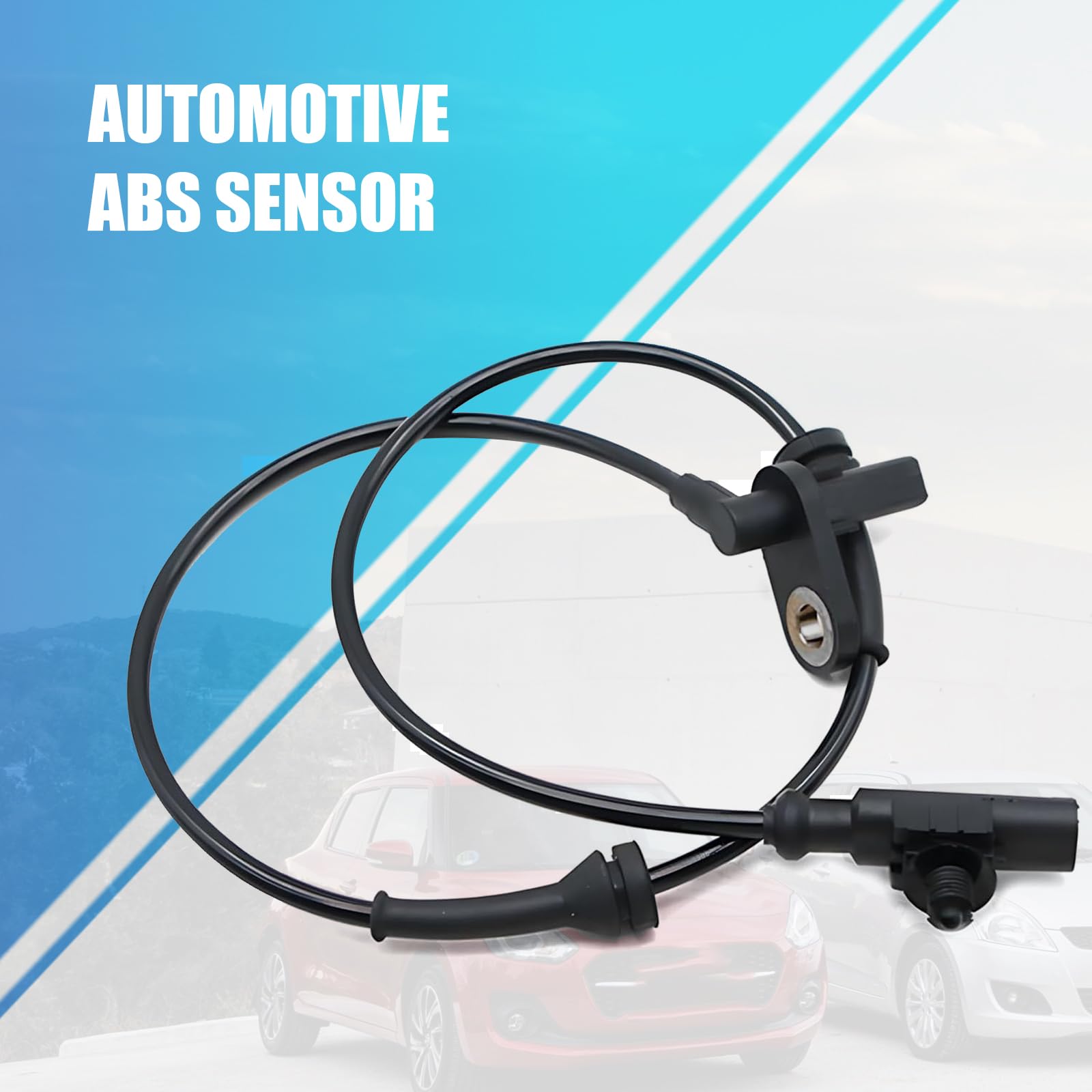 dawfall Pack-1 Automobile Wheel Speed Sensor, Anti-Lock Brake System Rear Left ABS Sensor, Directly Installed Standard Accessori