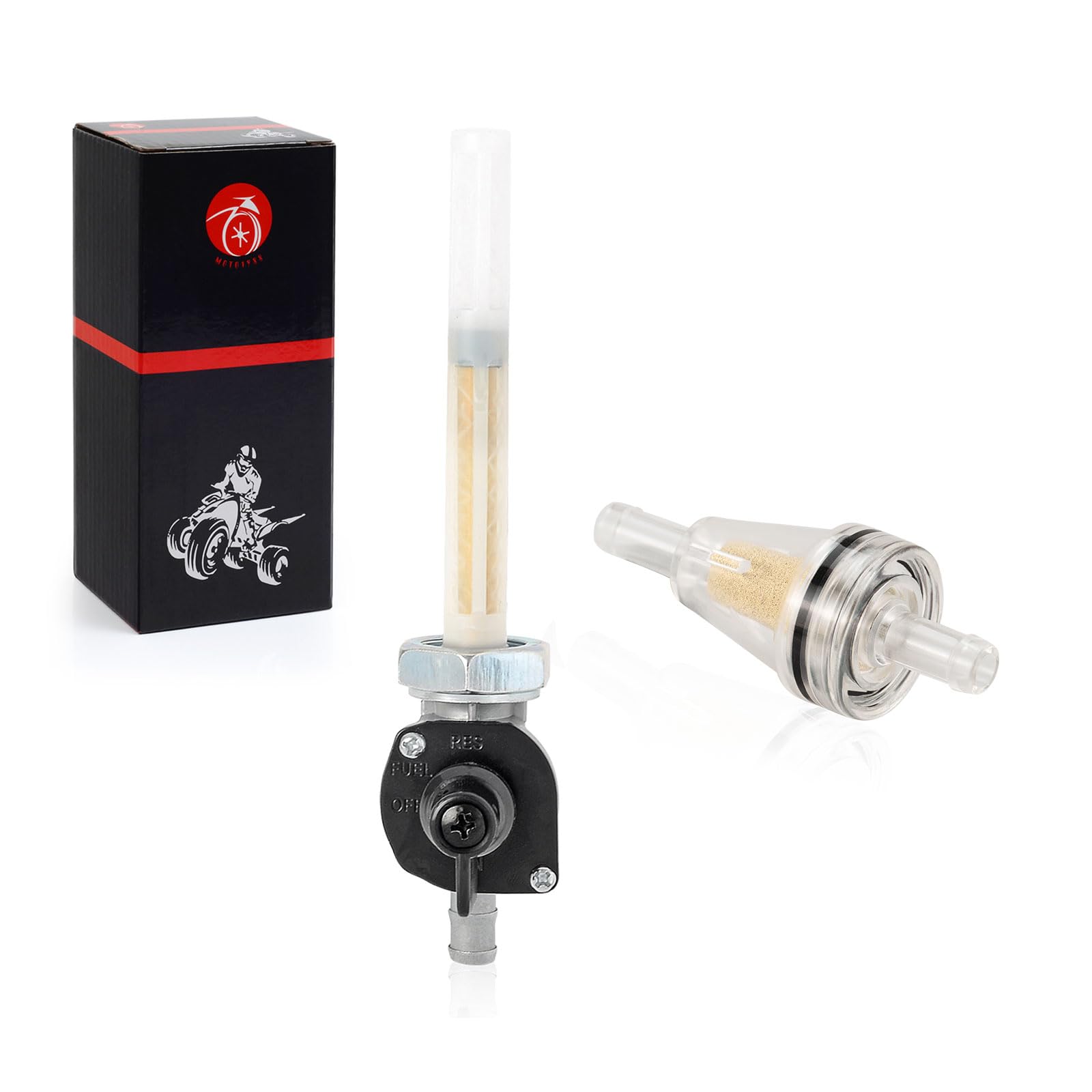 16950-Mah-023 Fuel Gas Valve Petcock Fuel Filter For Honda 1100 Shadow 1100 Shadow Ace 1100 Aero 1100 Sabre 1100 Spirit 1100 Vt1
