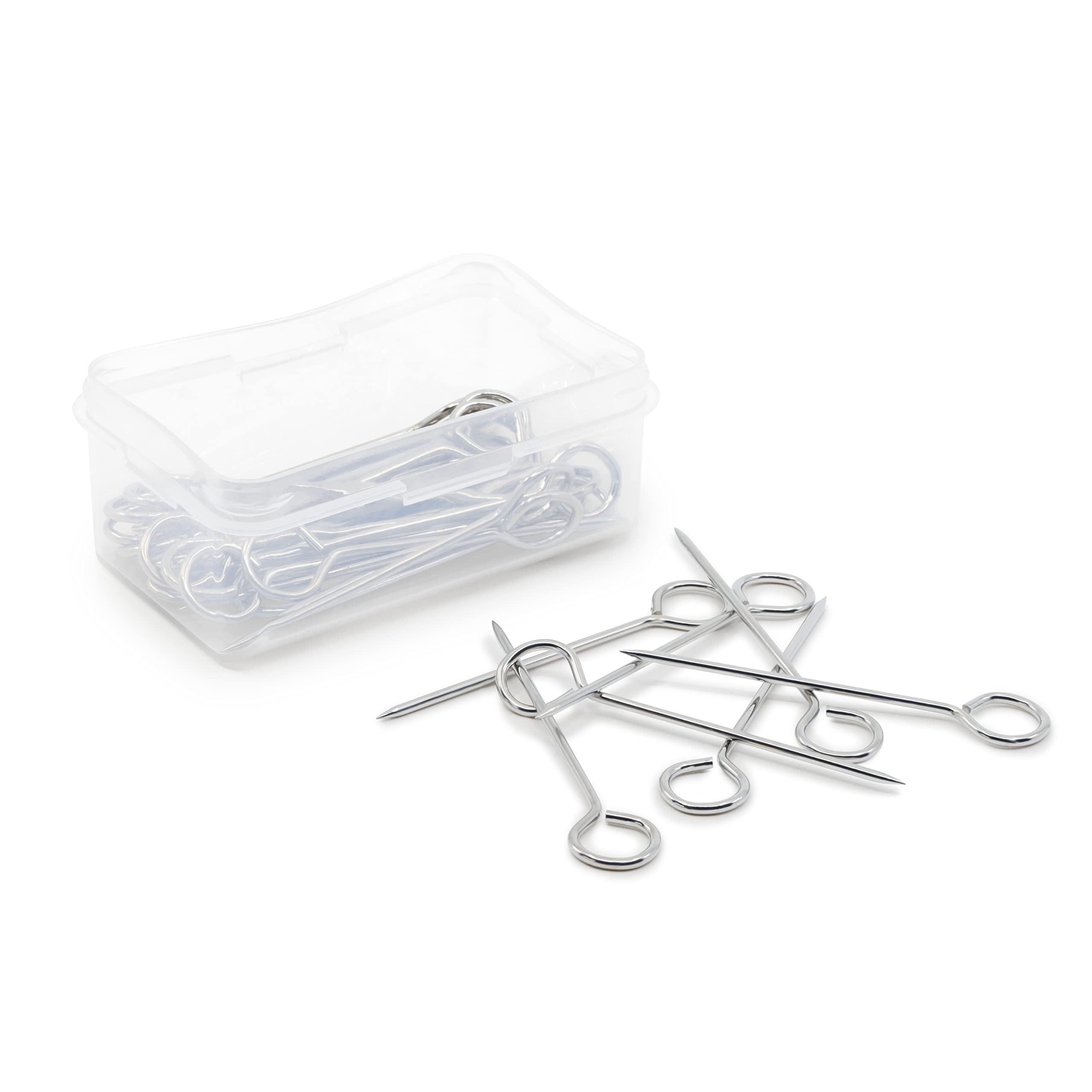 Dritz Home 44009 Upholstery Pins, 2-1/2-Inch (30-Piece), Nickel