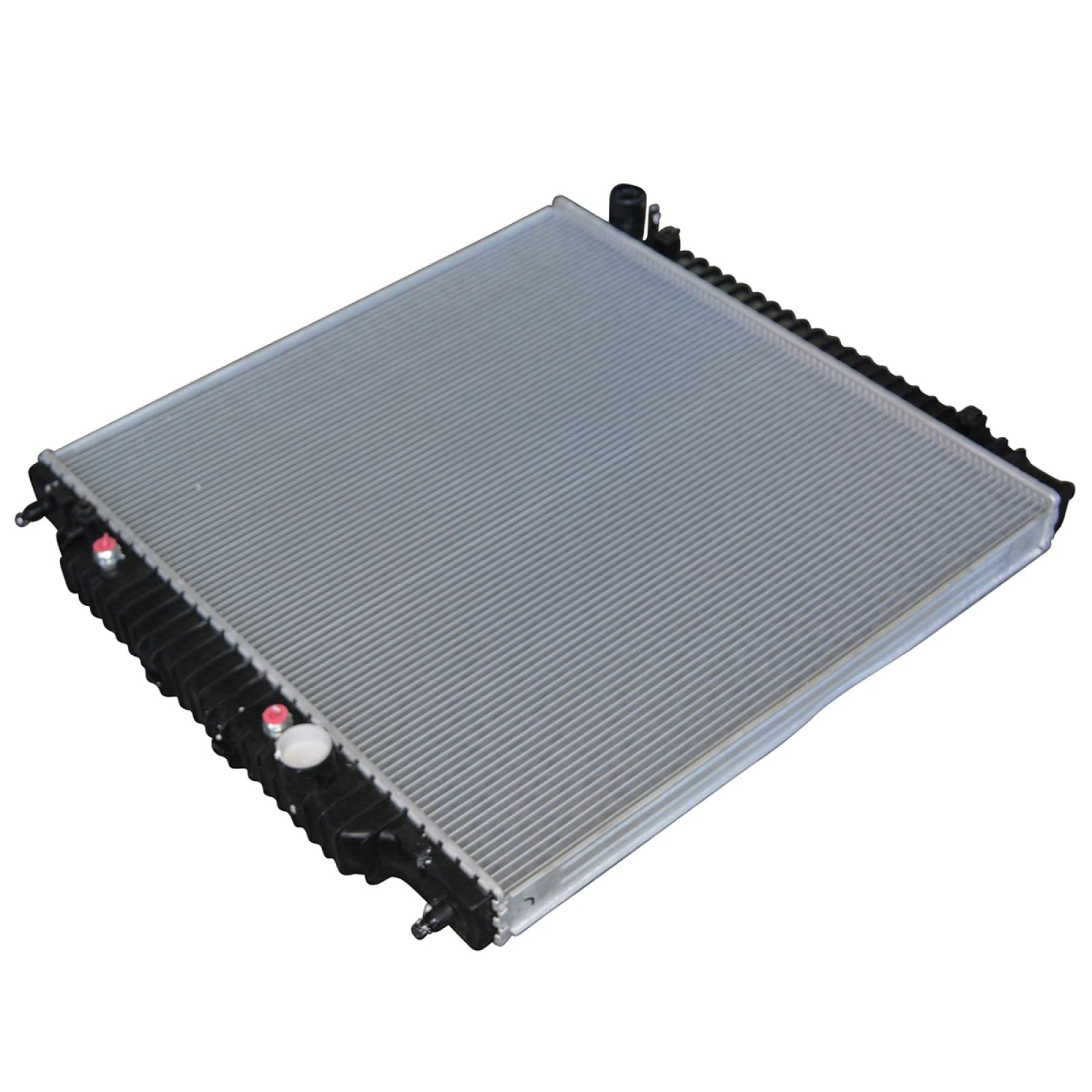 Trq Radiator Assembly Aluminum Core Compatible With 05-07 Ford F-250 Super Duty F-350 Super Duty F-450 Super Duty F-550 Super Du