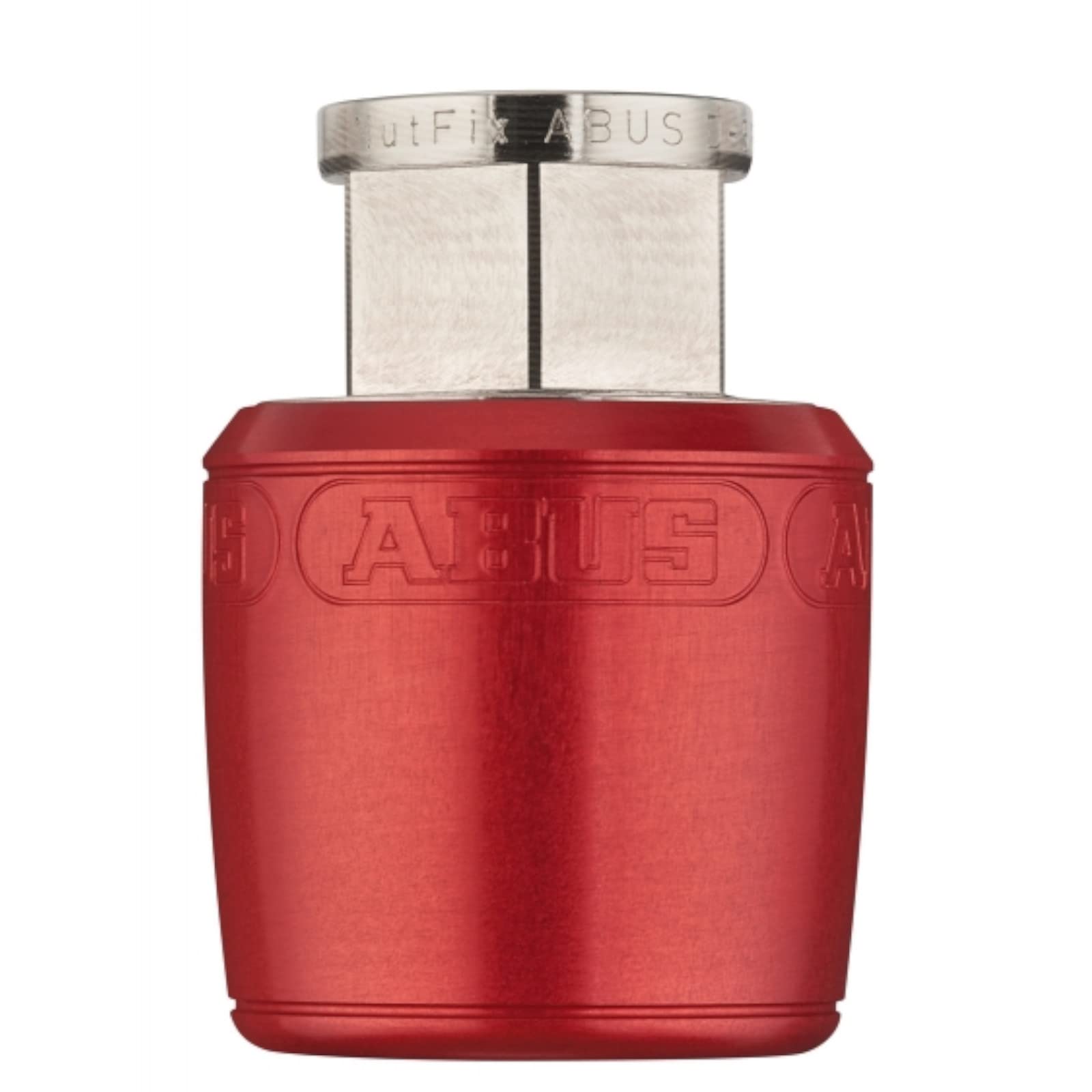 Abus Wheel Lock Nutfix Quick Release Pair Skewer Length 100F/135R Wheel Lock, Red