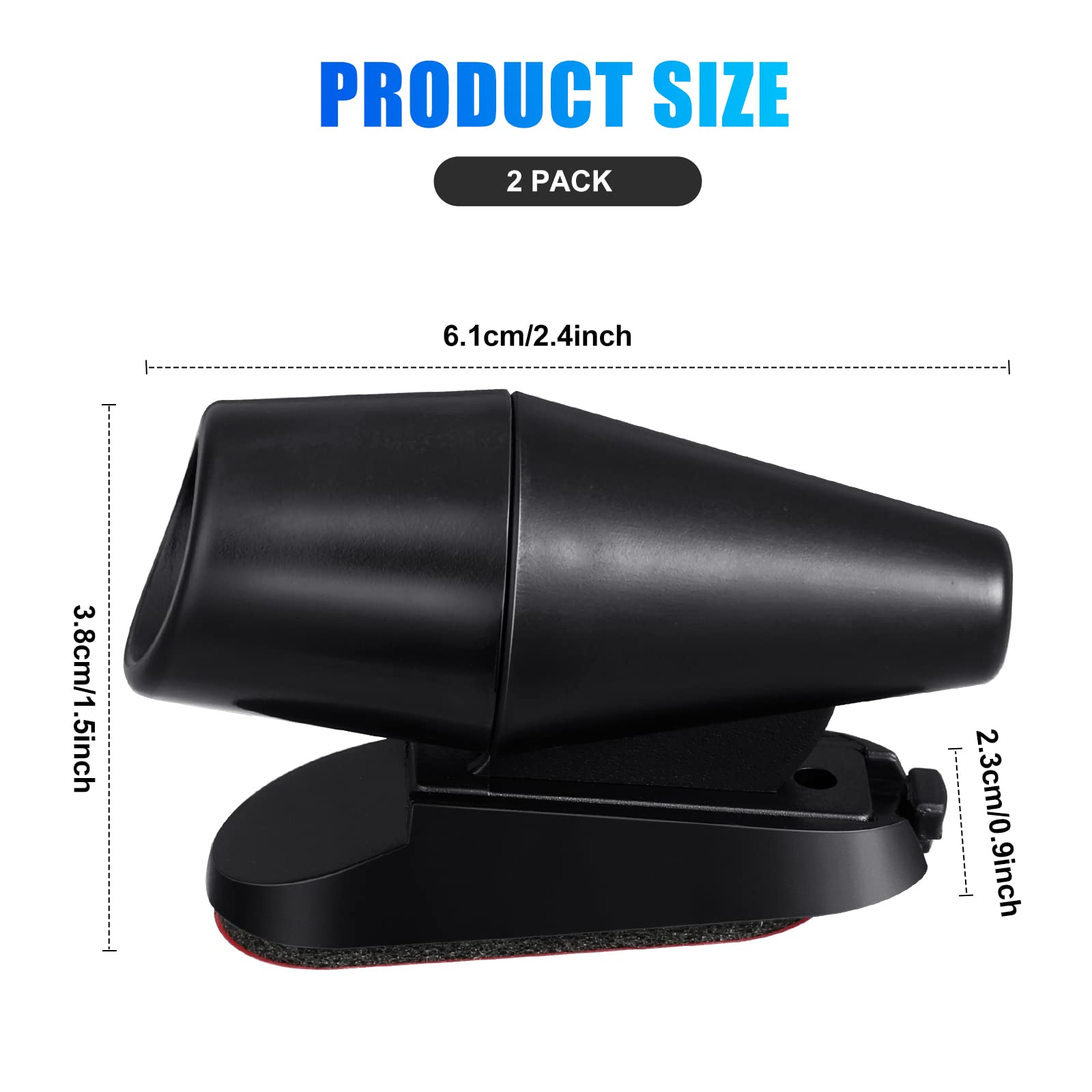 Frienda 2 Pieces Deer Whistles For Vehicles Avoids Collisions, Deer Whistles For Car, Horns For Vehicles Warning Devices With Wa