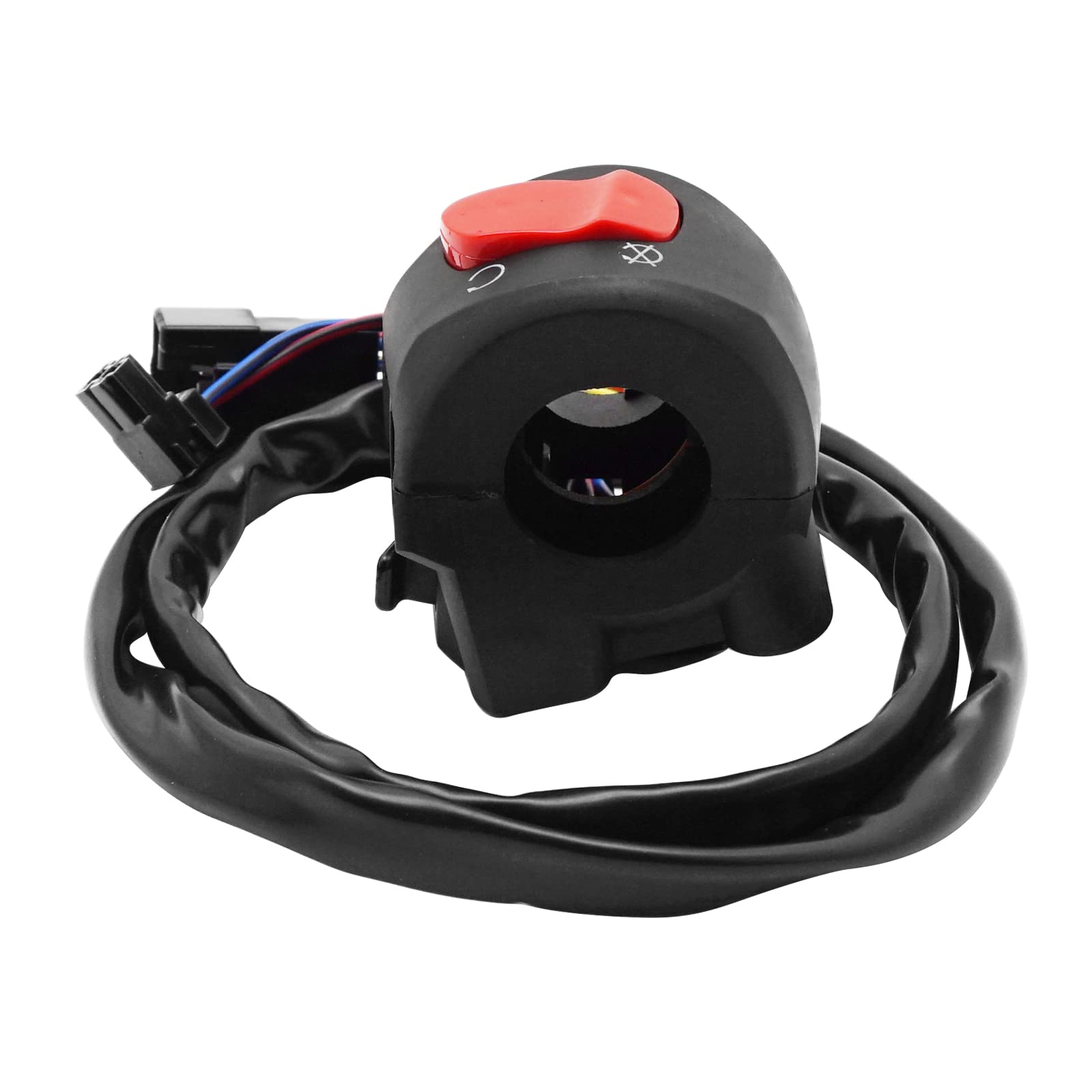 M Mati Handlebar Control Switch Start Kill Stop Button For Suzuki Sv650 Gsxr600 Gsxr750 Bandit 1200 600 Katana 600 750 Hayabusa 1300 Tl1000 Gz250 Gsx1300R Gsx750F Gsx600F Gsf1200 Gsf600 37200-33E31