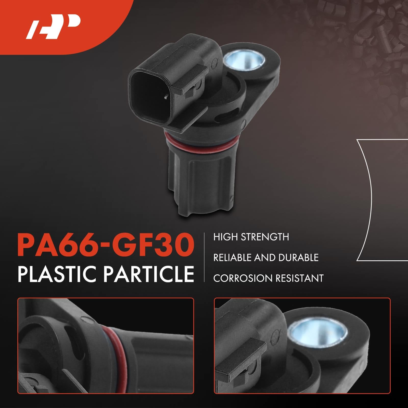 A-Premium ABS Wheel Speed Sensor Compatible with Ford & Lincoln Models - for F-150/250/350, F-250/350/450/550 Super Duty, F53, F650, F750, Lobo, Mark LT - Replace# 4L3A9E731AA, 6L3Z9E731A