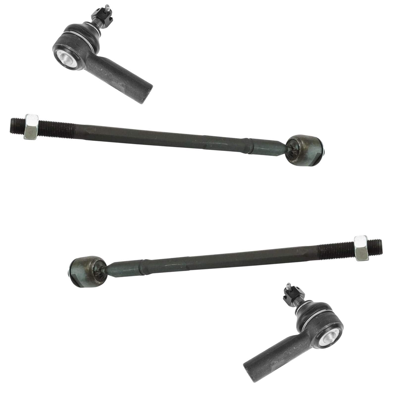 Trq Front Tie Rod Set Compatible With 1999-2003 Lexus Rx300