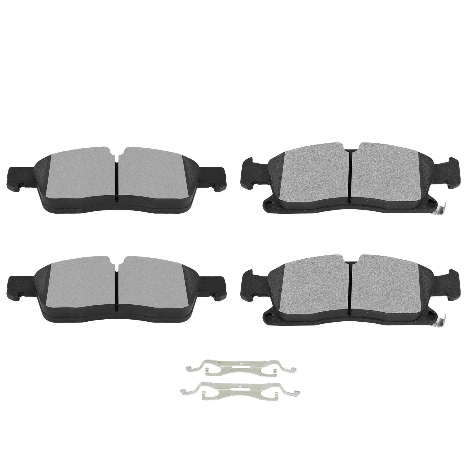Scitoo Front Disc Brake Pad Set 4Pcs W/Hardware Fit For Dodge For Durango 2016-2022,For Jeep For Grand Cherokee 2016-2021