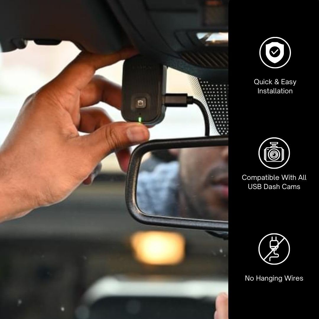 Dongar Dashcam Power Adapter for Mazda (10-pin Type E) - USB Power Source, Easy Install, Compatible with 2017+ CX5, CX9, and More