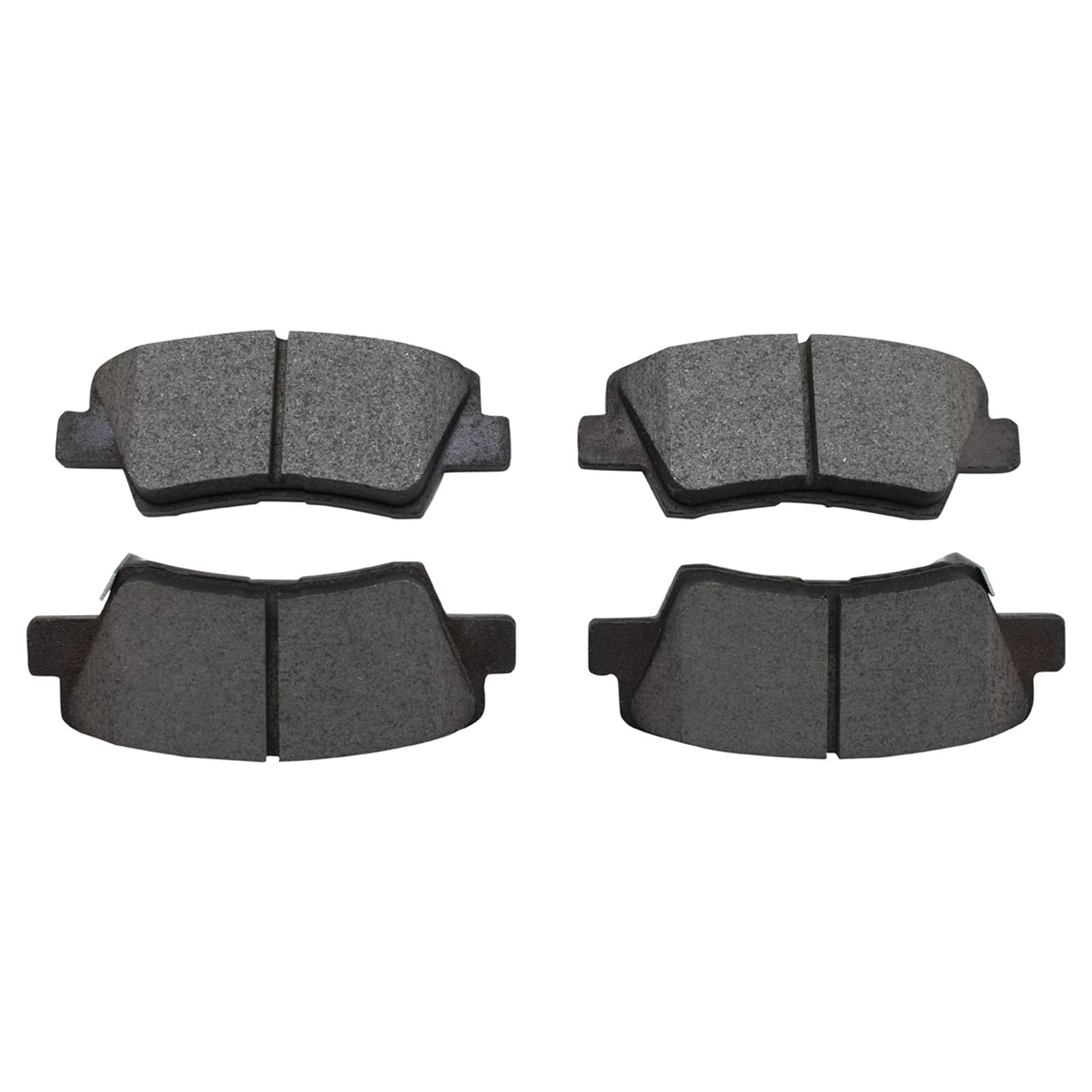 Trq Rear Brake Pad & Rotor Kit Brake Pads Brake Rotor Ceramic Premium G-Coated Compatible With 2009-2010 Hyundai Sonata