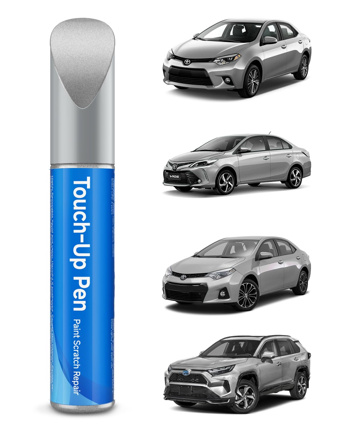1D6 Silver Sky Metallic Touch Up Paint Compatible with Toyota Exact Match Touch Up Paint Car Scratch Repair