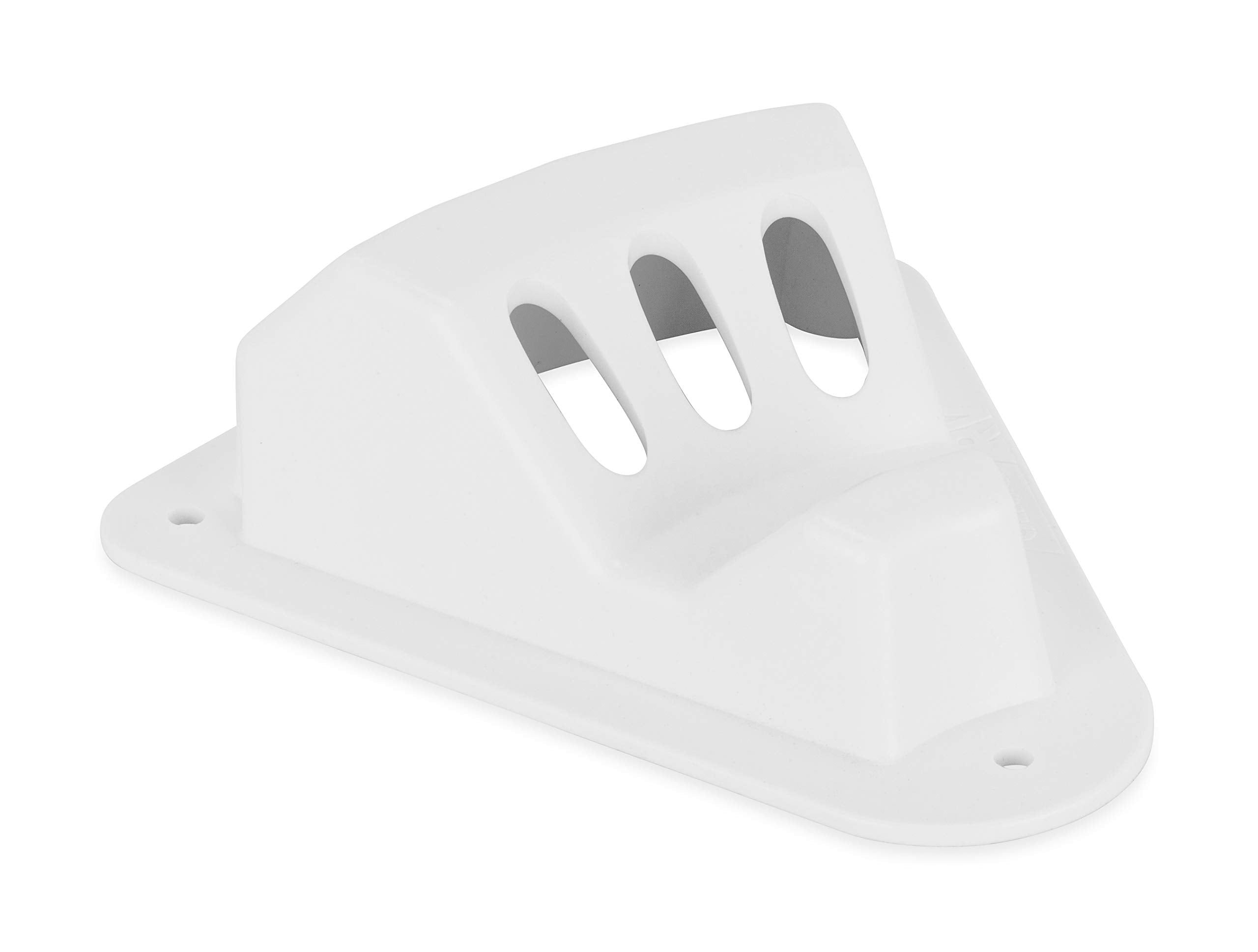 Camco 45504 White Triple Flag Holder