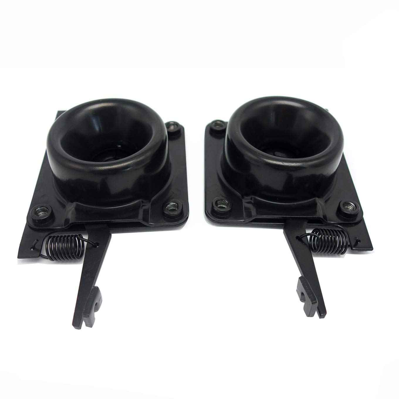 Koxuyim Hood Release Set (4 Pcs) Upper & Lower Latches, Fit For Volvo Truck Vn Vnl(#20498998) (#20565619) (#8074938) Black