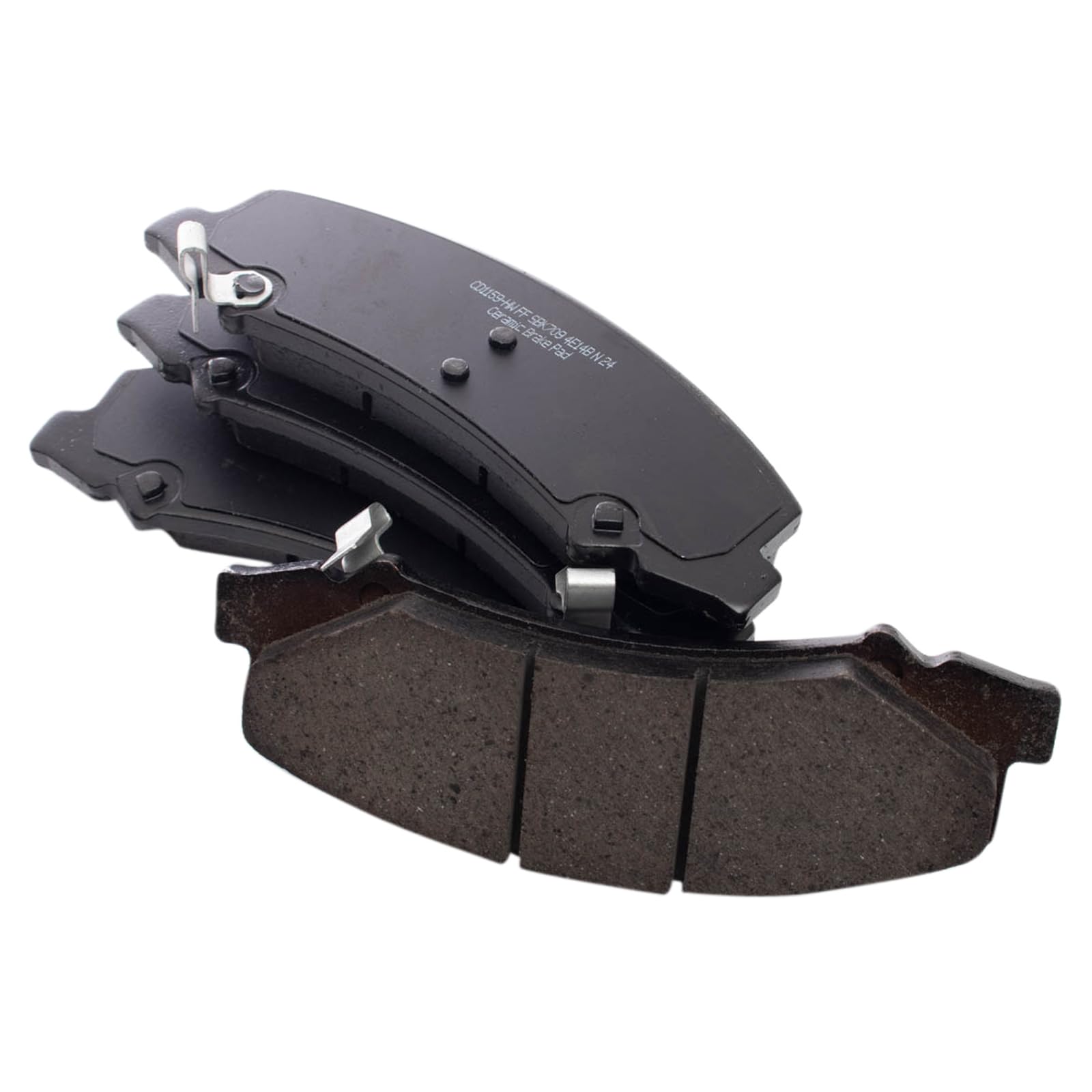 TRQ Front Brake Pads Ceramic Compatible with 2008-2009 Buick LaCrosse 2006-2011 Lucerne Cadillac DTS 2006-2013 Chevrolet Impala