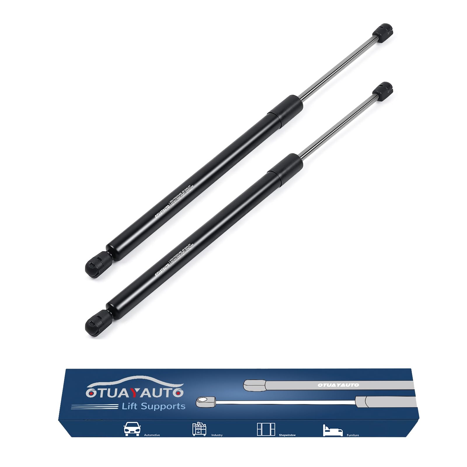 Otuayauto Rear Liftgate Hatch Shock Struts, Sg330046 Lift Support Replacement For 2002-2009 Chevrolet Trailblazer, 02-09 Gmc Env