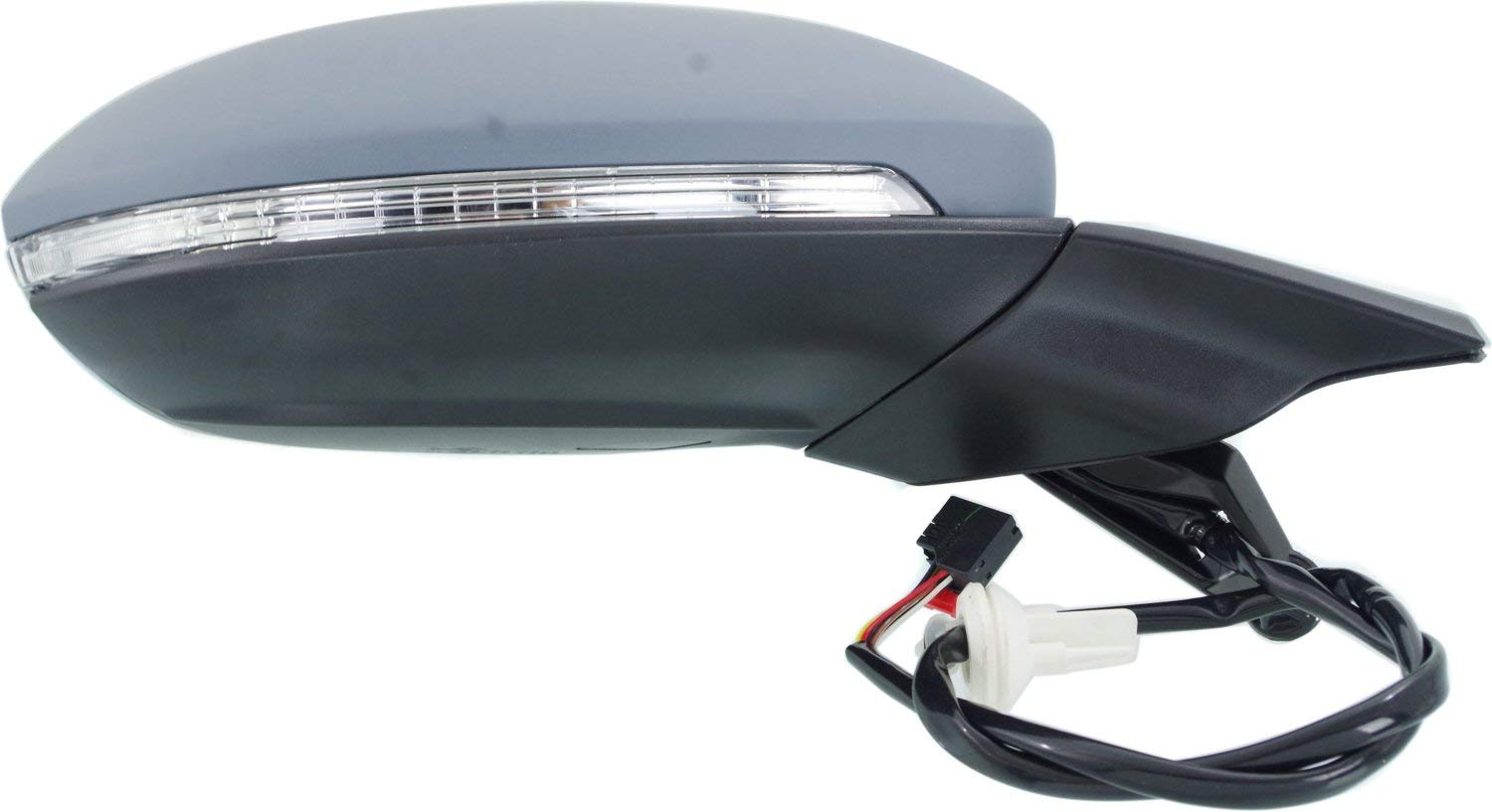 Kool Vue Passenger Side Power Heated Mirror for Volkswagen GTI Golf 2015-2021 With Signal Light Paintable