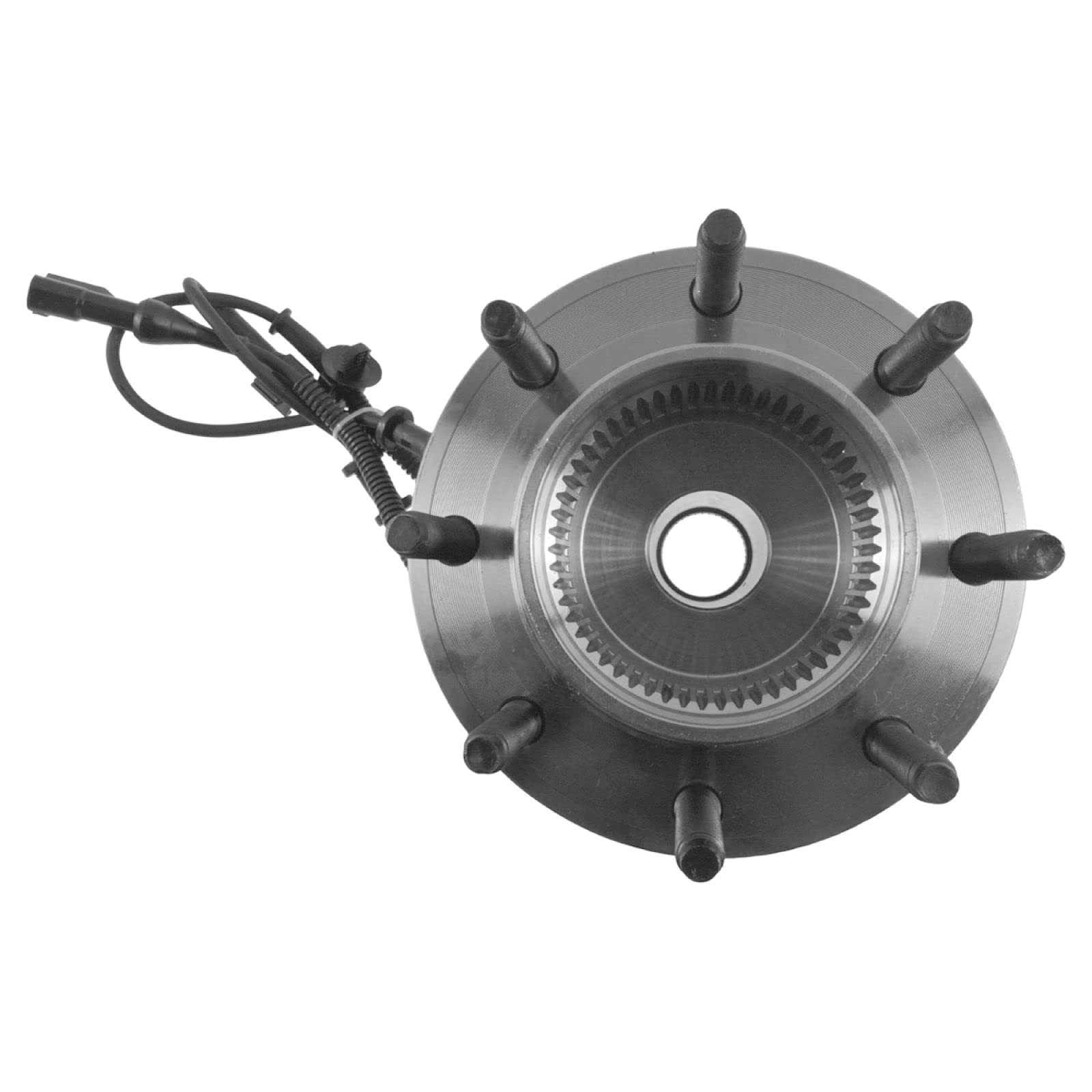 Trq Front Wheel Bearing & Hub Assembly 4Wd With Abs Sensor Compatible With 2000-2002 Ford Excursion 1999-2004 F-250 Super Duty F