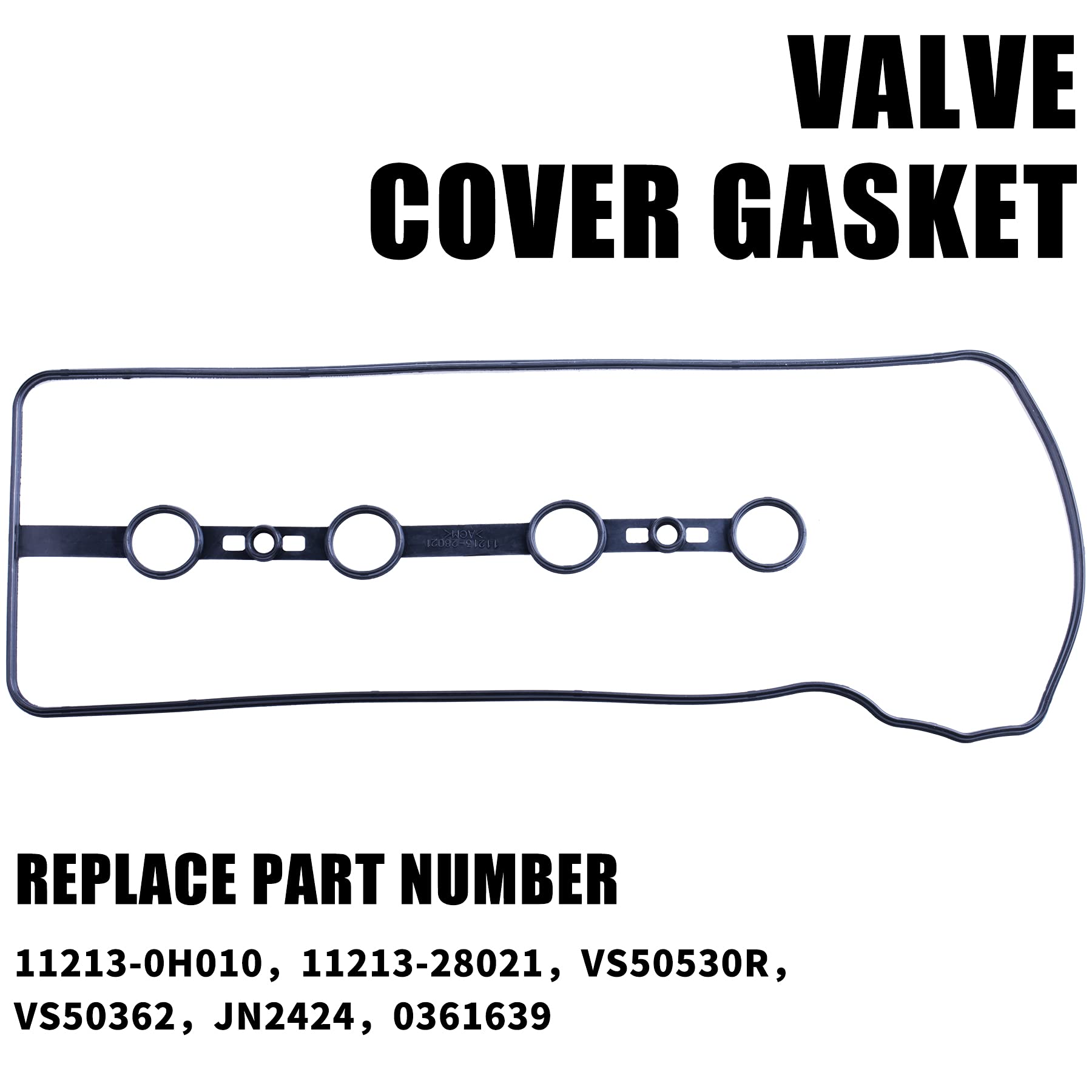 Oraevy Valve Cover Gasket Vs50530R Compatible With 2.4L Engine Toyota Rav4 Camry Corolla Solara Matrix Highlander 2Az-Fe Scion Tc Vibe Hs250H