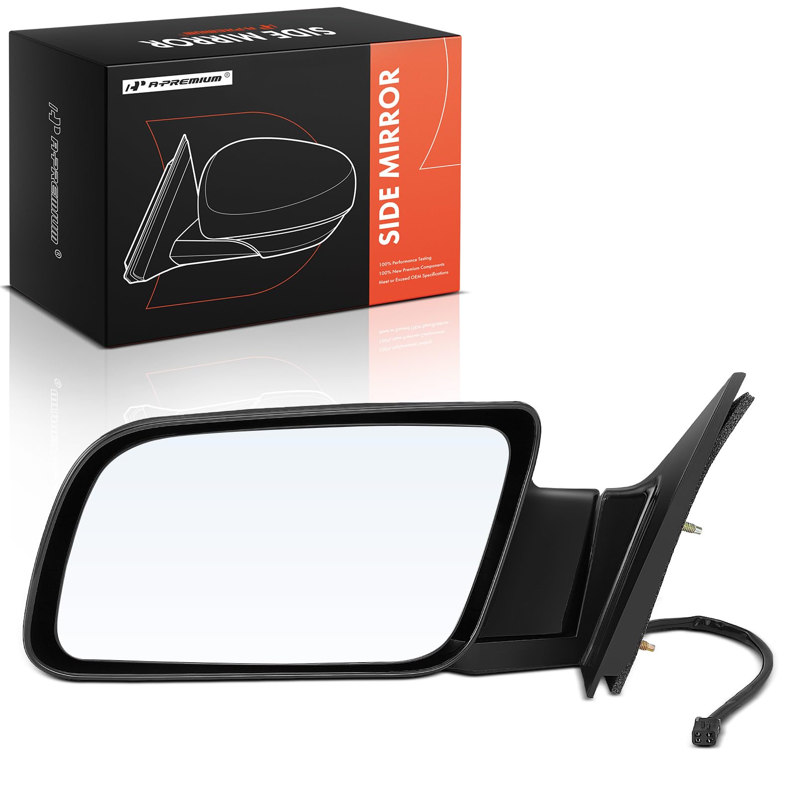 A-Premium Driver Side View Mirror - Compatible With Chevy & Gmc Models - Silverado, Blazer, C/K 1500 2500 3500, Tahoe, Sierra, Y