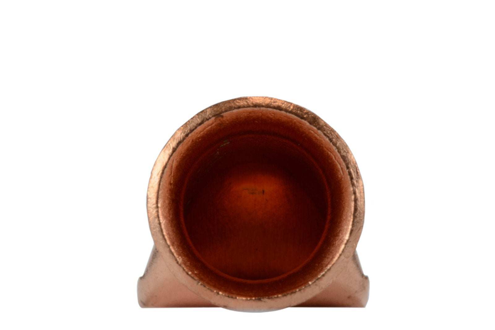 Temco 10 Pack Bare Copper Welding Battery Cable Ends, Lugs Terminal 1/0 Awg 3/8'' Hole (6 Awg To 1/0 Awg Options Available)