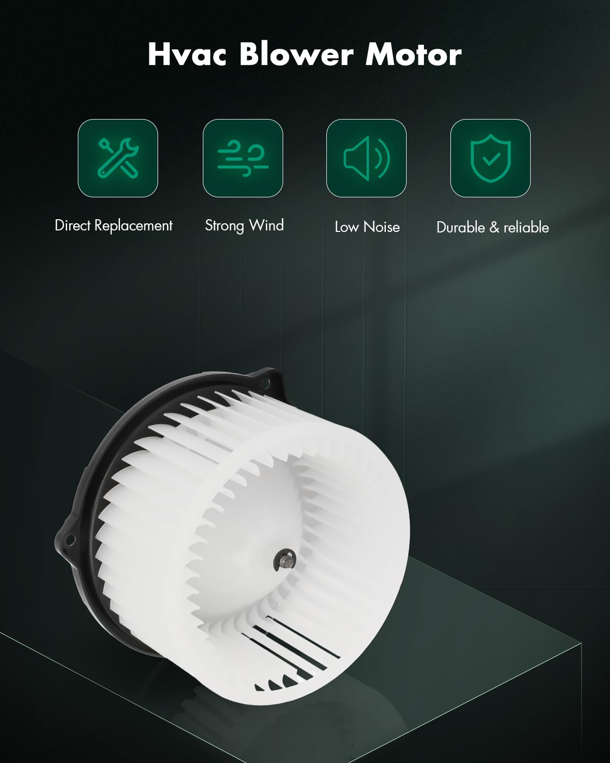 Scitoo Hvac Heater Blower Motor With Fan Cage Front 700259 For Hyundai 2011-2017,For Kia 2012-2018