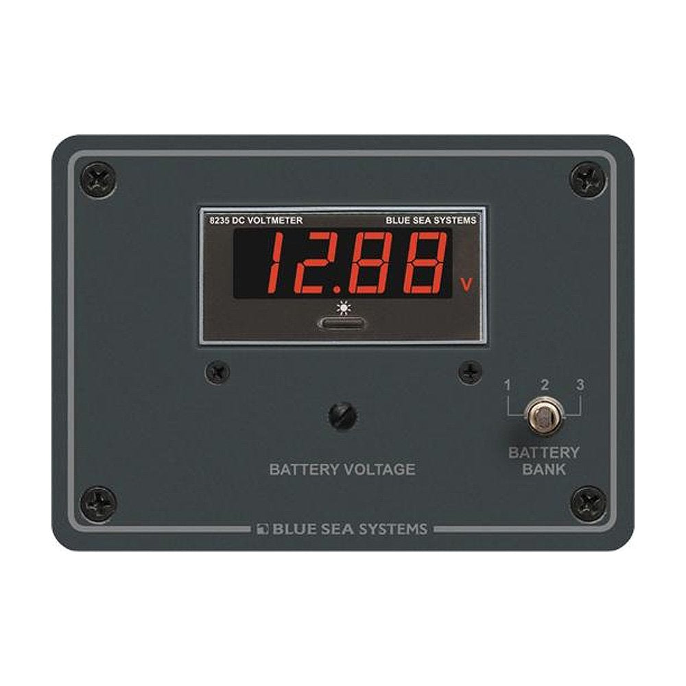 Blue Sea Systems 8051 Dc Digital Voltmeter Panel
