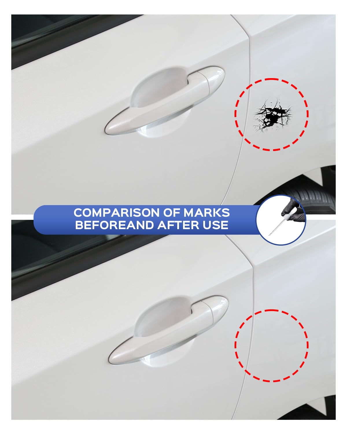 Parts4Ev Gxd/Wa130H Sharkskin/Sterling Gray Metallic Touch Up Paint Compatible With Chevrolet Exact Match Chips And Nicks Touch