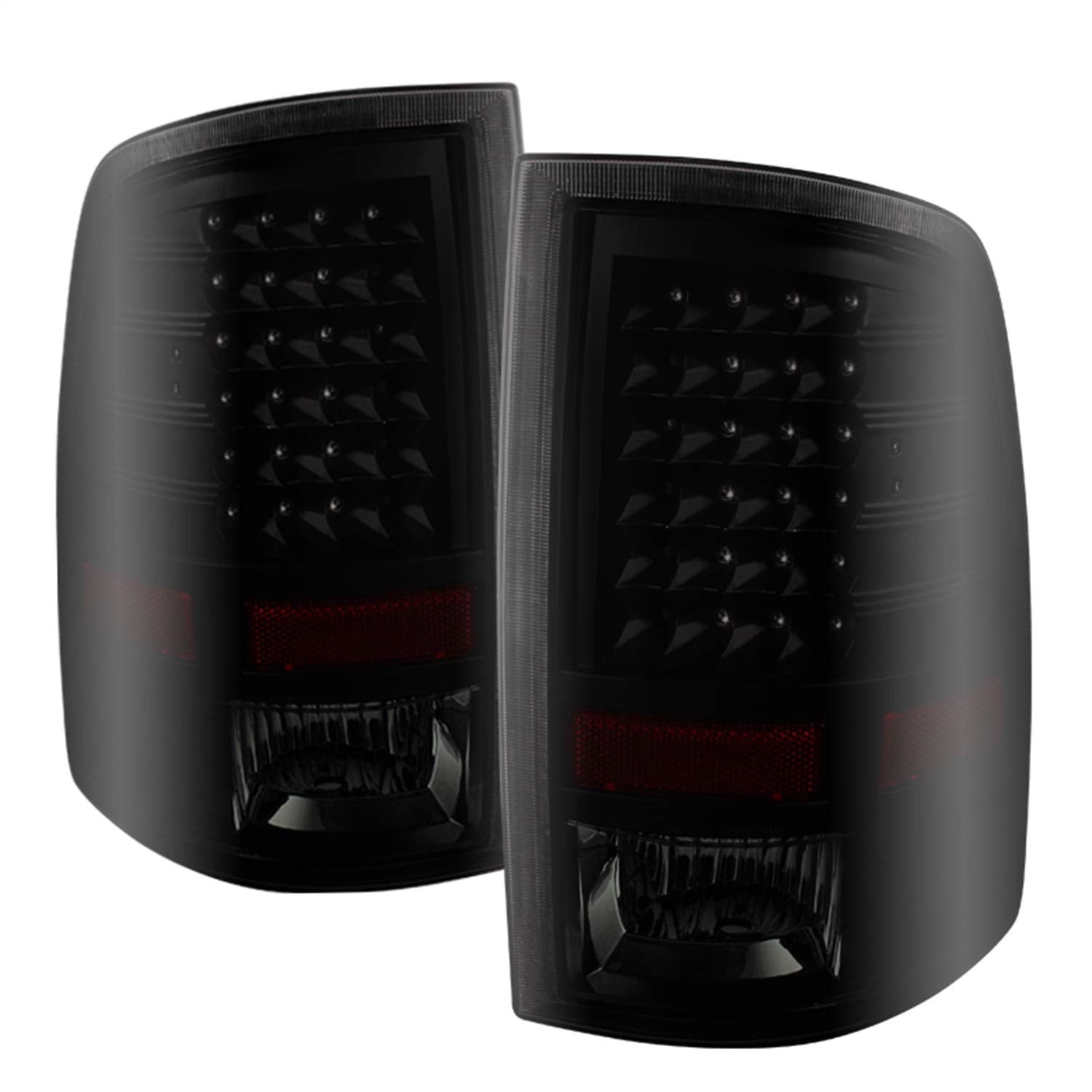 Xtune Alt-Jh-Dr09-Led-Bksm Dodge Ram Led Tail Light