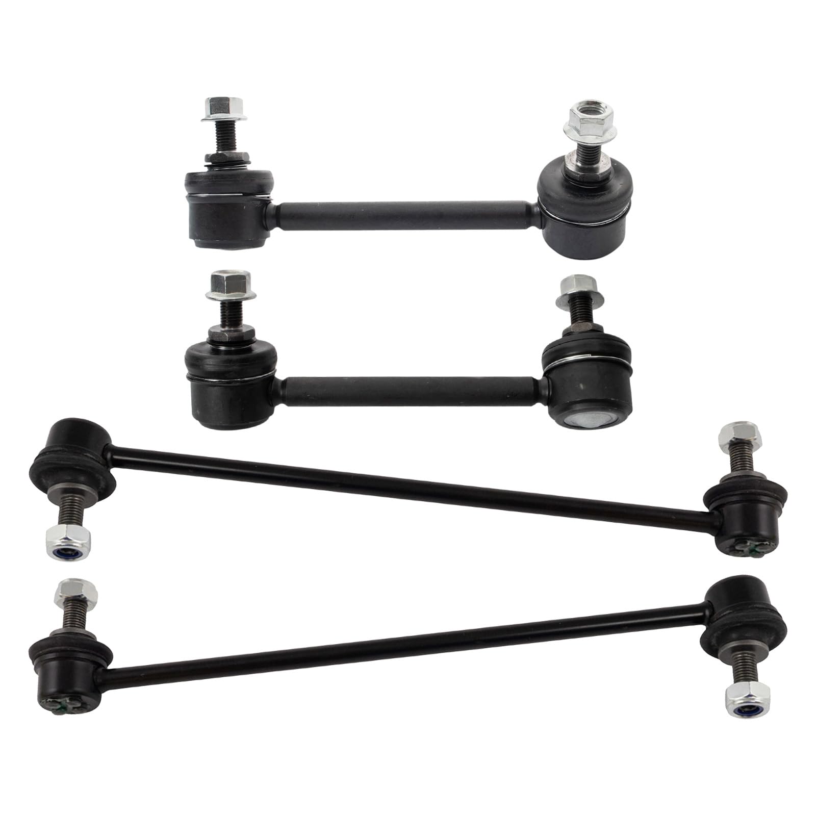 Trq Front & Rear Sway Bar Stabilizer Link Set Compatible With 2014-2018 Mazda 3