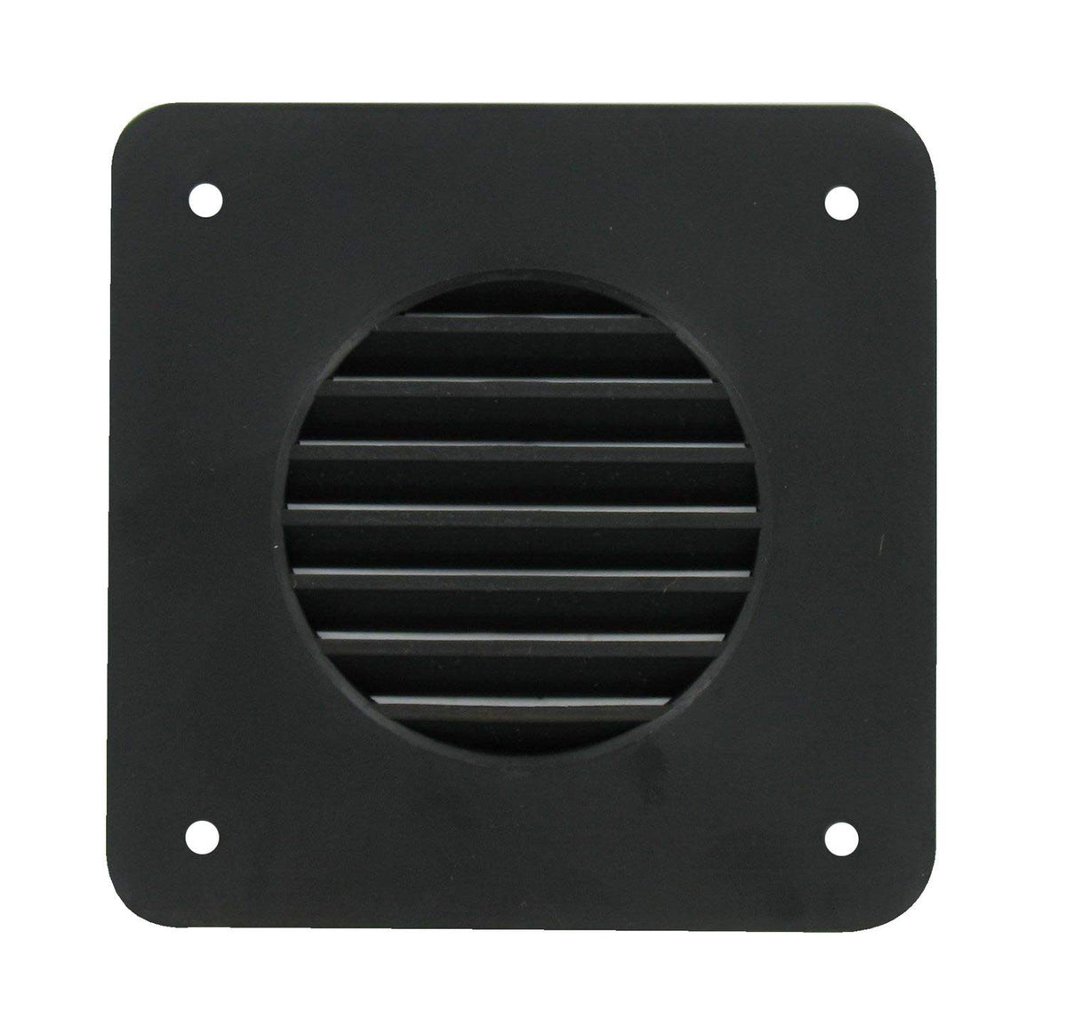 A.A Battery Box Vent System Louver Cover - Black - RV's, Campers, Trailers, Motorhome Repair (Louver Vent, Black)