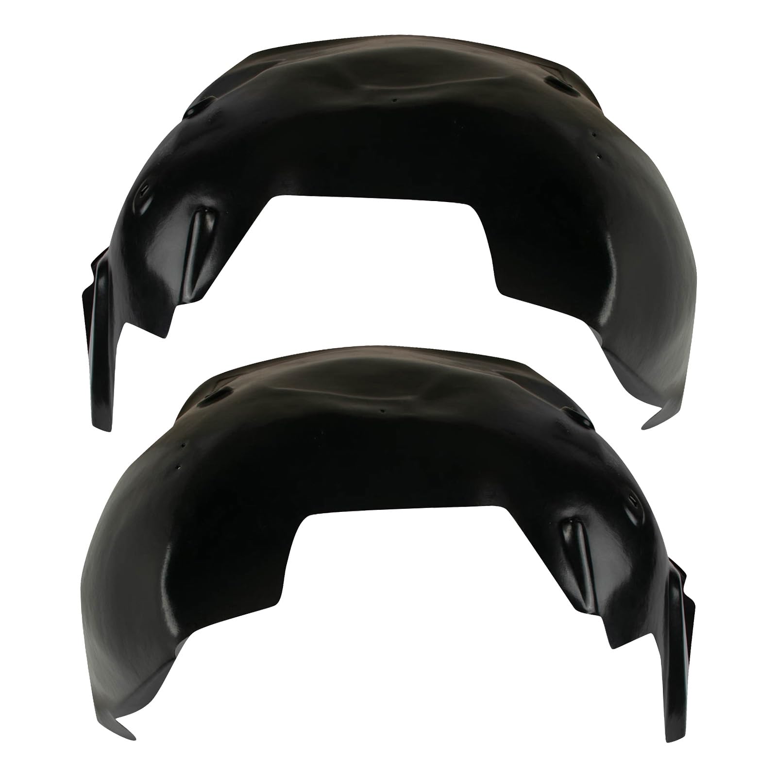 Trq Front Inner Fender Liner Set Driver & Passenger Side Gm1248183 Gm1249183 Compatible With 2007-2013 Chevrolet Silverado 1500