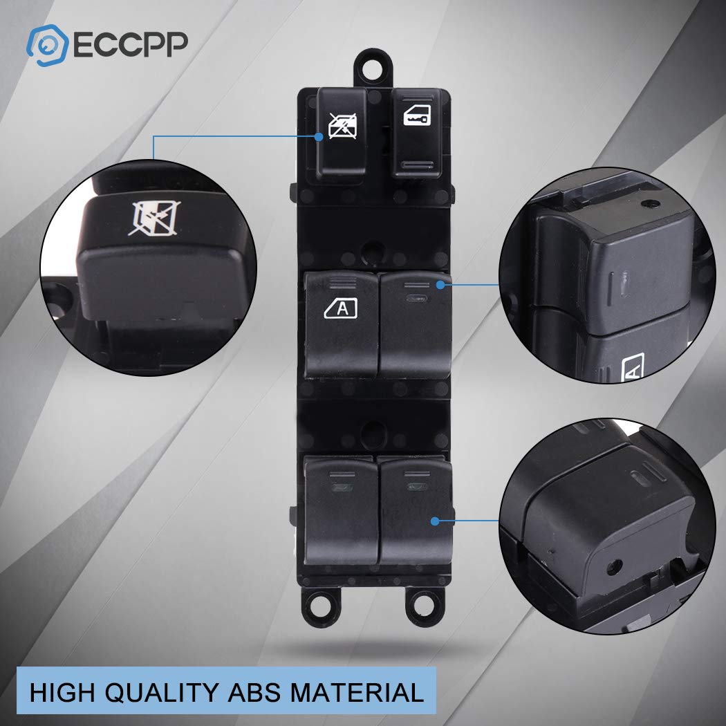 Eccpp 25401Zp40B Power Window Switch On Front Left Driver Side Fits For Nissan2005-2008 Pathfinder 25401Zp40B