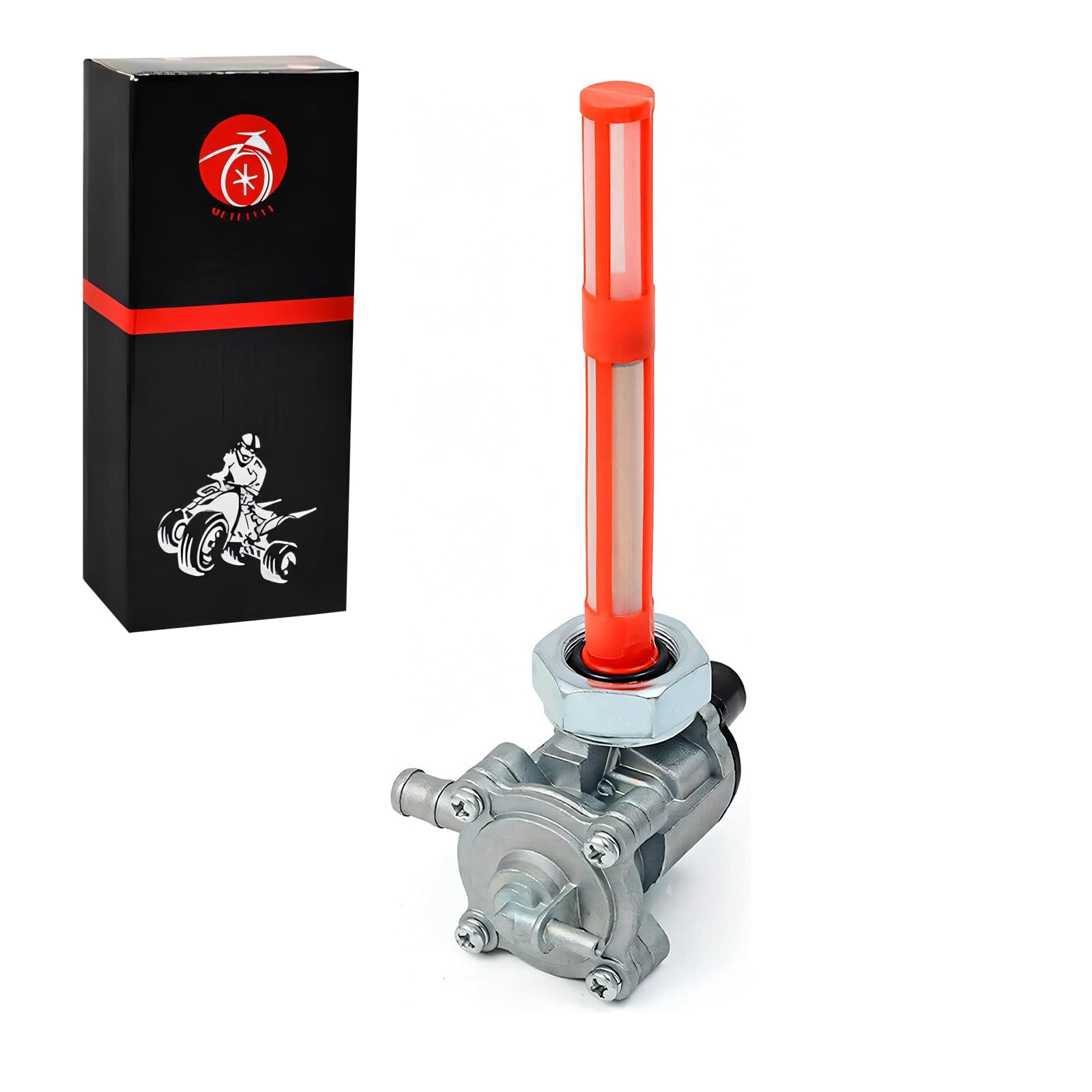 Moto1988 Fuel Valve Switch Petcock And Gas Oil Fuel Filter Fit For Honda Vtx 1300 C R S T 2004-2009 16950-Mem-674