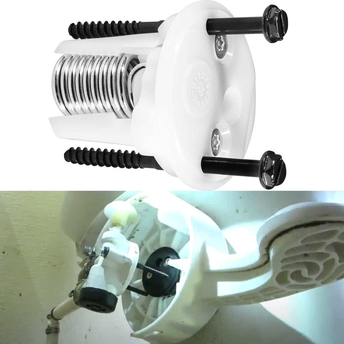 Replace For Dometic 385236096 Toilet Spring Cartridge, Fits Various Dometic/Sealand Vacuflush And Traveler Model Toilets