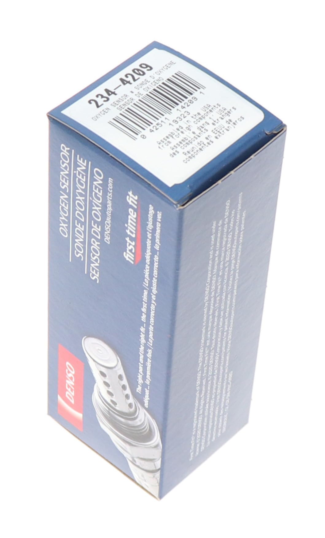 Denso 234-4209 Universal Oxygen Sensor With 11.5    4-Wire Harness (Connectors Not Included)