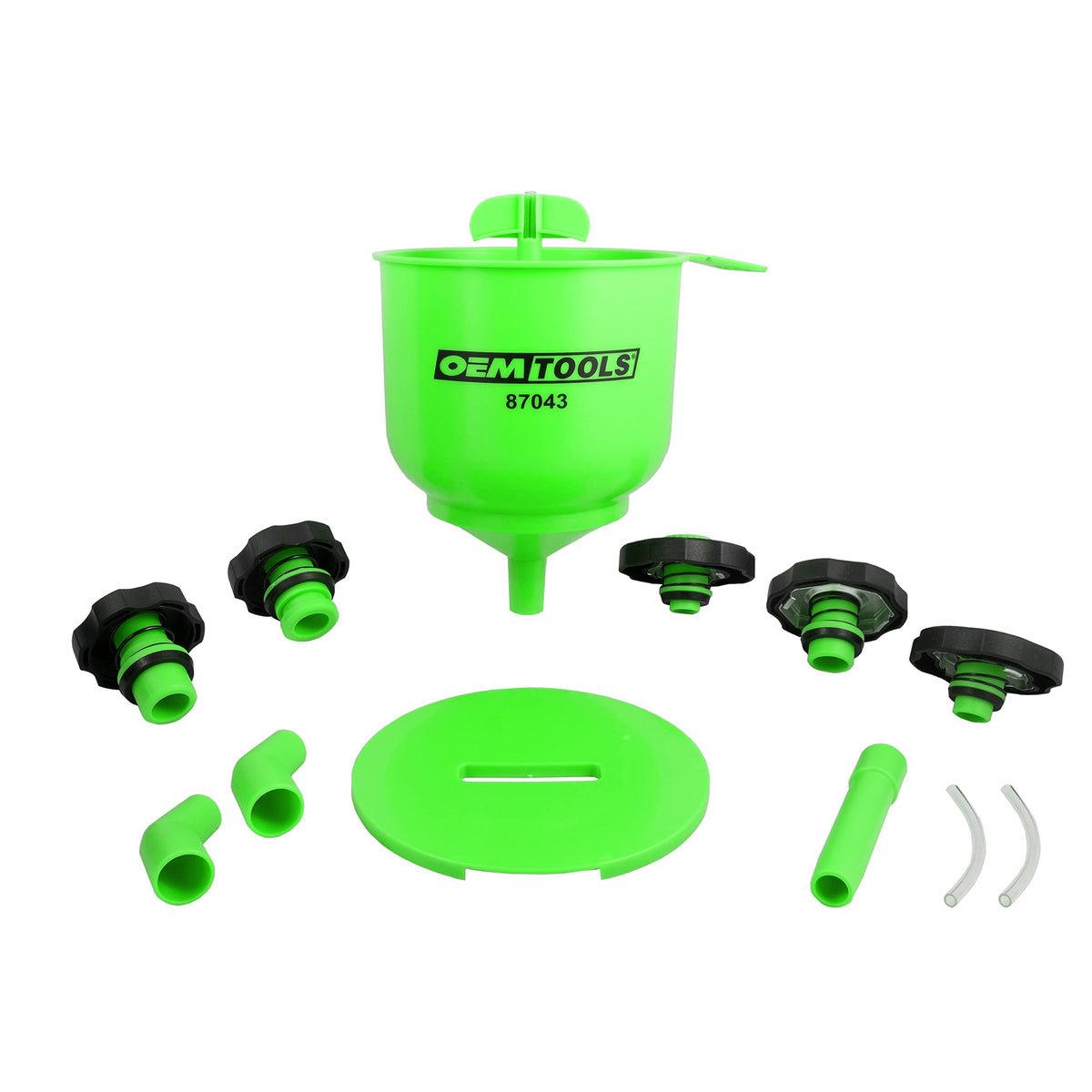 Oemtools 87043 Professional No-Spill Coolant Funnel Kit, Spill Free Funnel For Performing Coolant Flush And Refills, Funnel Auto