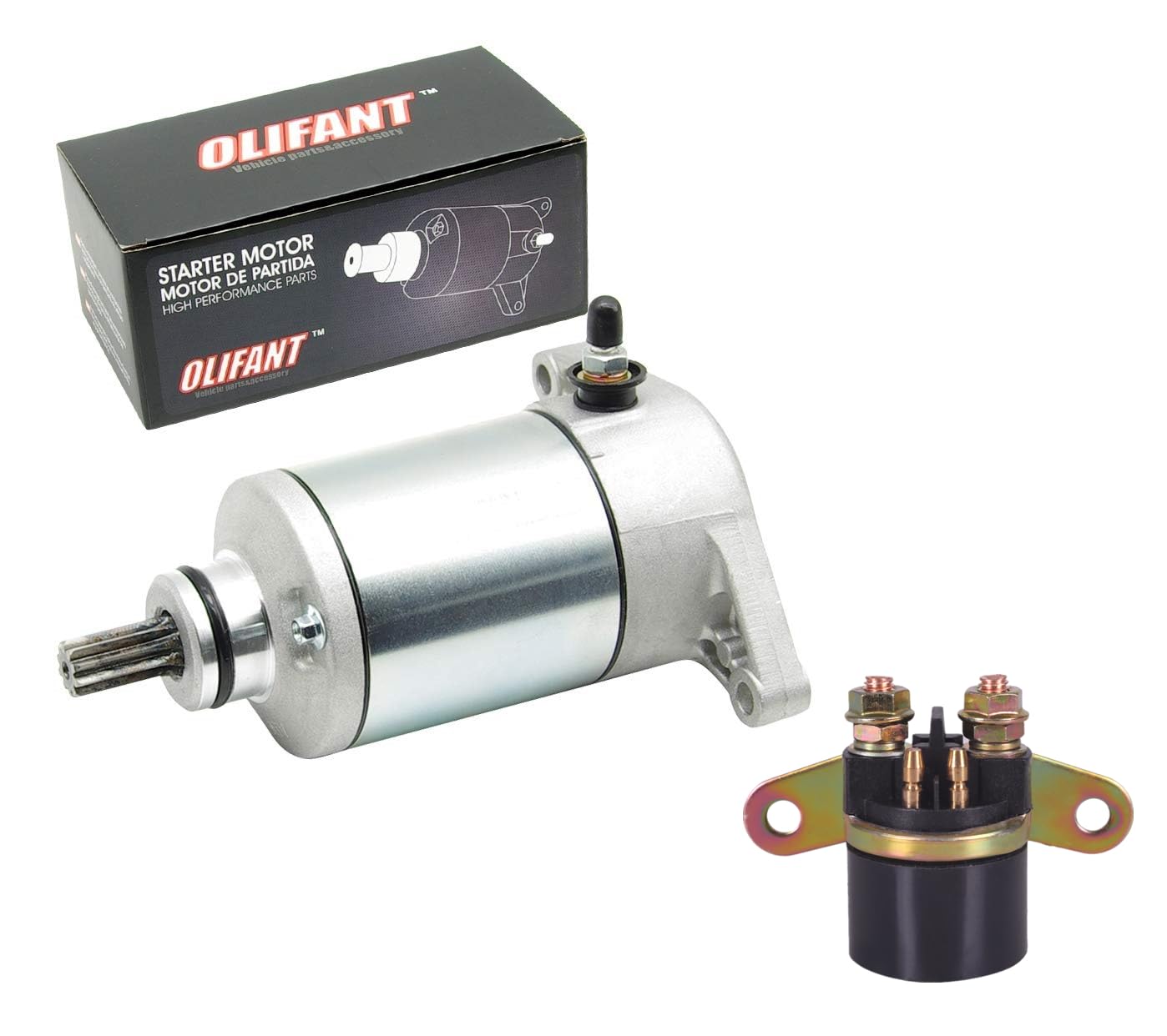 Starter Motor For Arctic Cat 250 300 Starter 2X4 4X4 Suzuki Quadrunner 250 1988-2002 Starter King Quad 250 300 Lt-F250 Lt-F300F 250Cc 300Cc Lt-4Wd 2Wd 4Wd