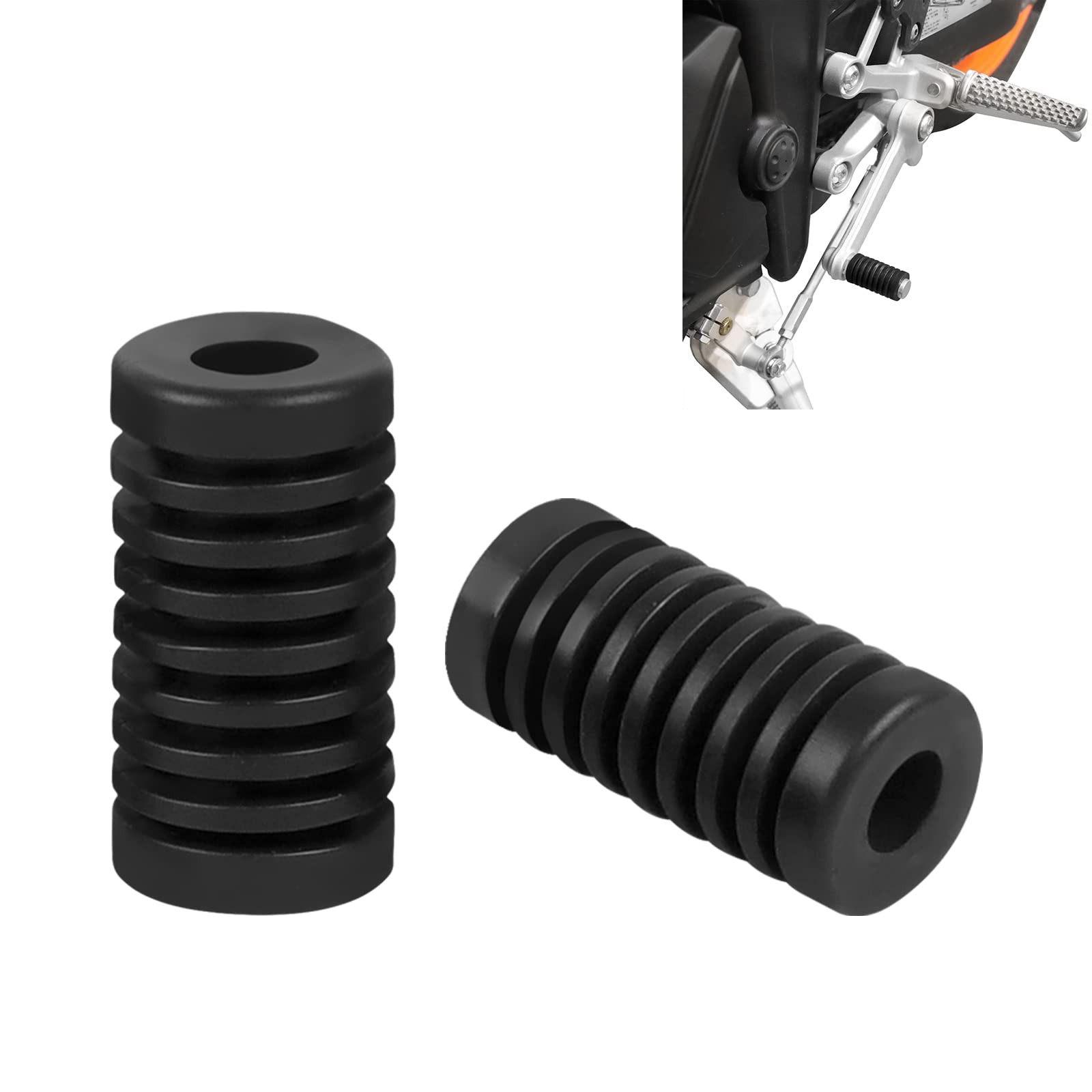 Copart Motorcycle Gear Shift Shifter Lever Pedal Rubber Cover Universal Replacement For Yamaha Suzuki Kawasaki Honda And More (B