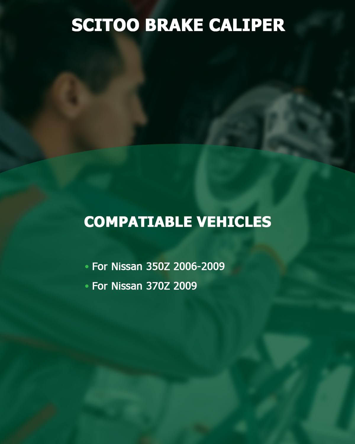 Scitoo 19B2792A 19B2793A Rear Left & Right Disc Brake Calipers Assembly W/Bracket For Infiniti For G35/For G37/For M35/For M45,F